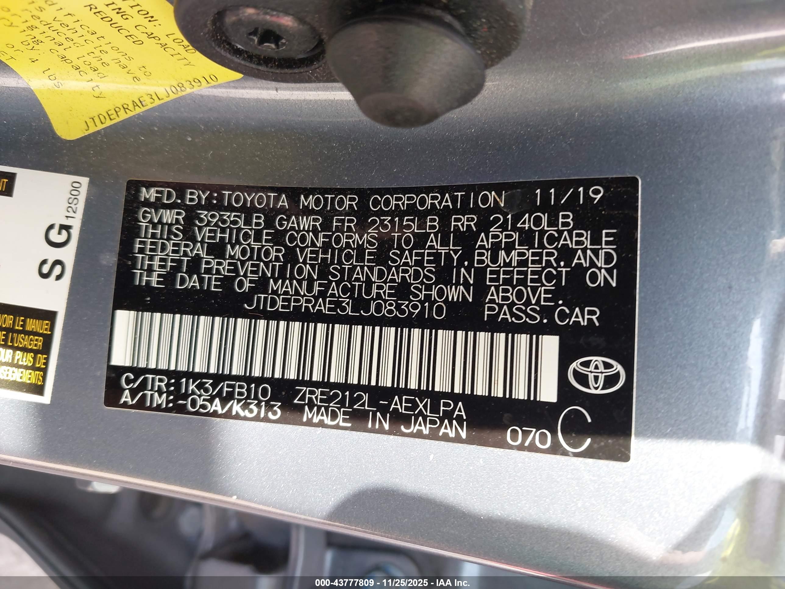 TOYOTA COROLLA image 9