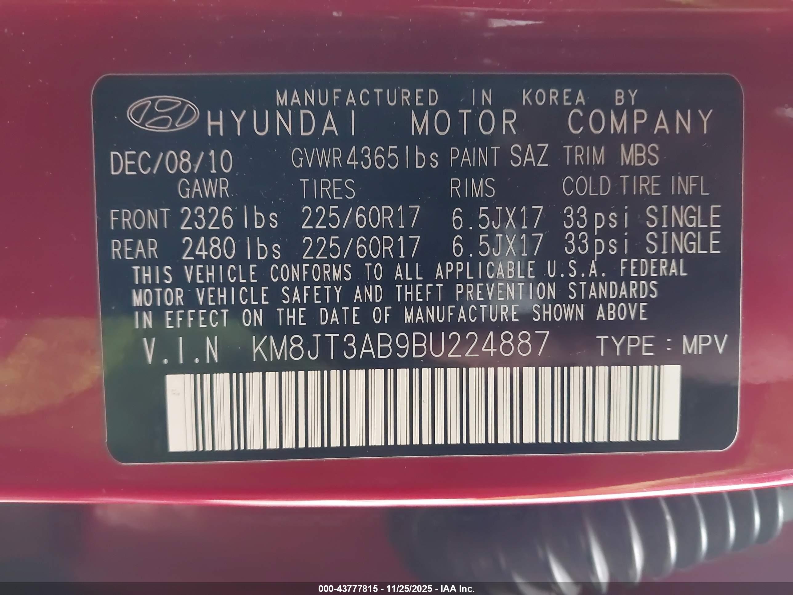 HYUNDAI TUCSON image 9