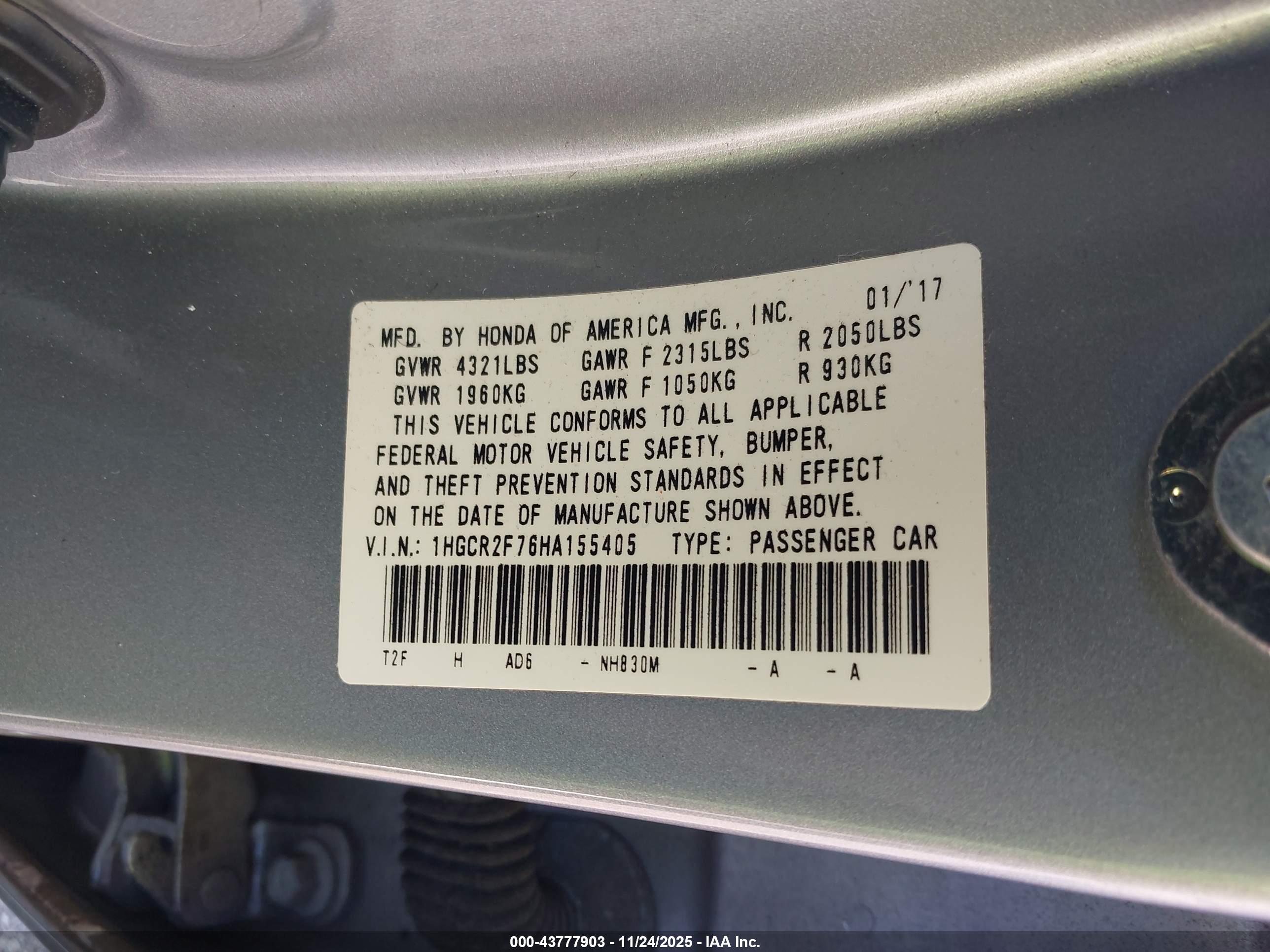 HONDA ACCORD image 9