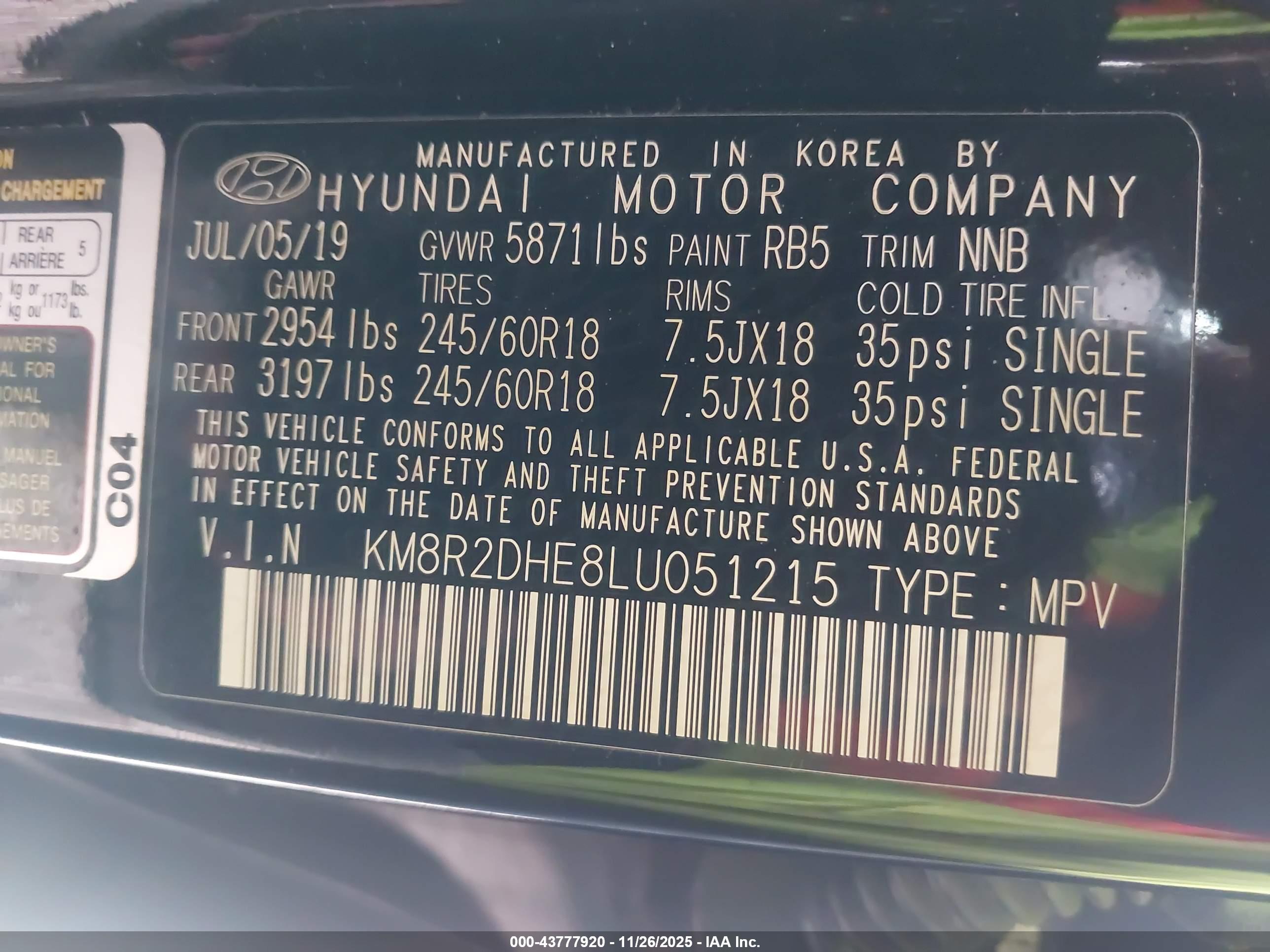 HYUNDAI PALISADE image 9