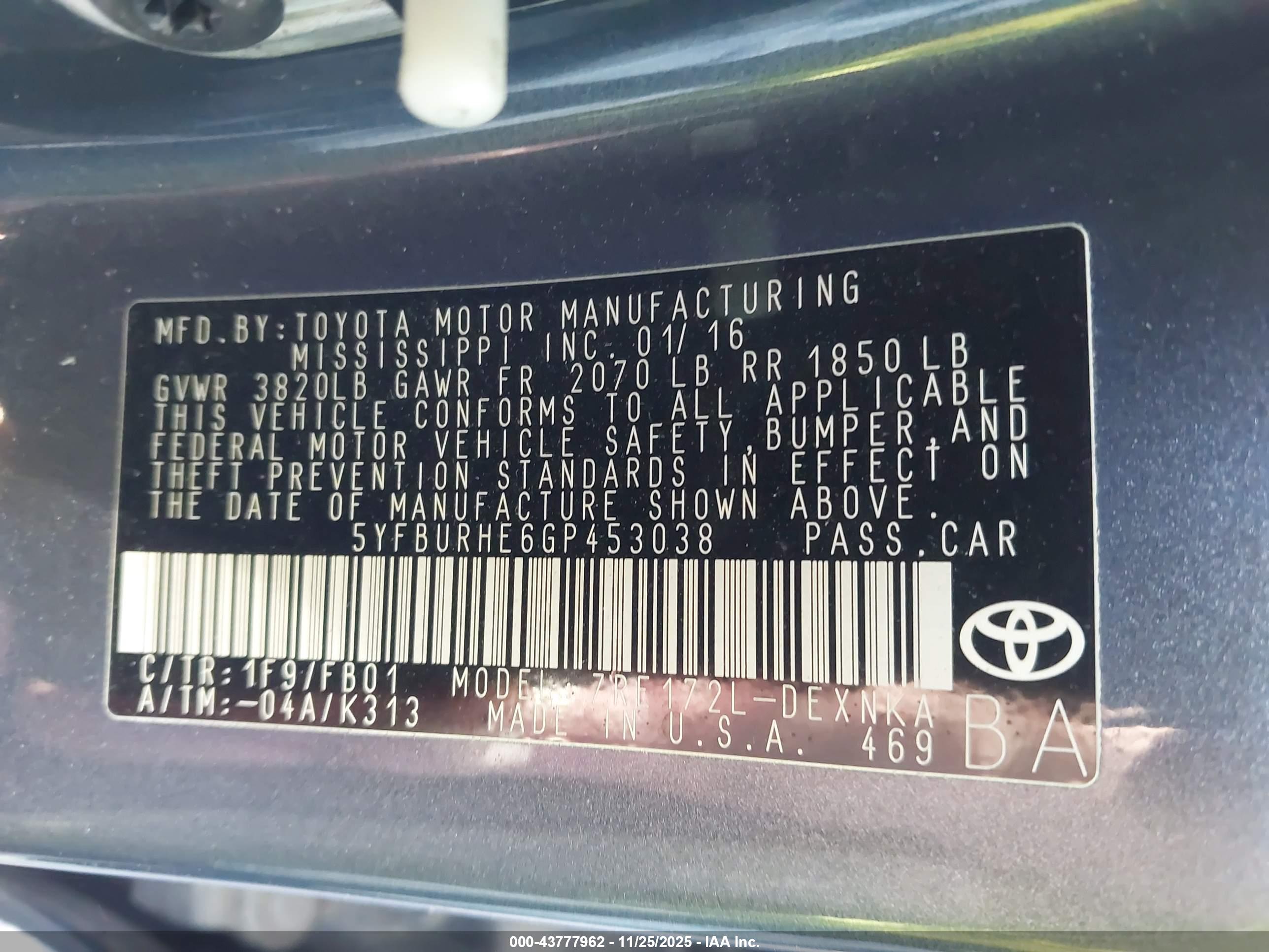 TOYOTA COROLLA image 9