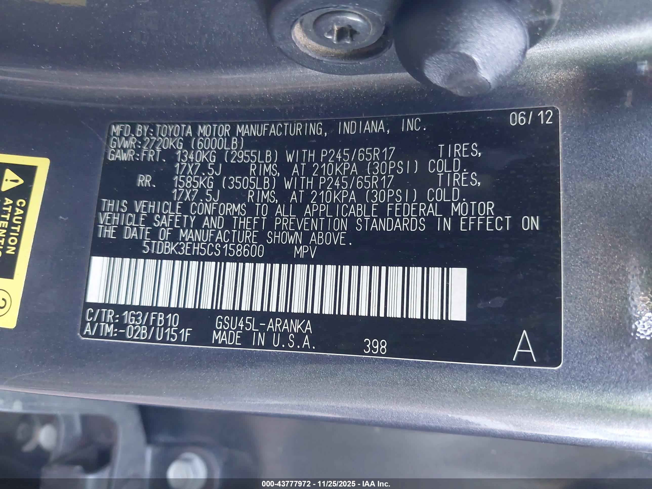 TOYOTA HIGHLANDER image 9