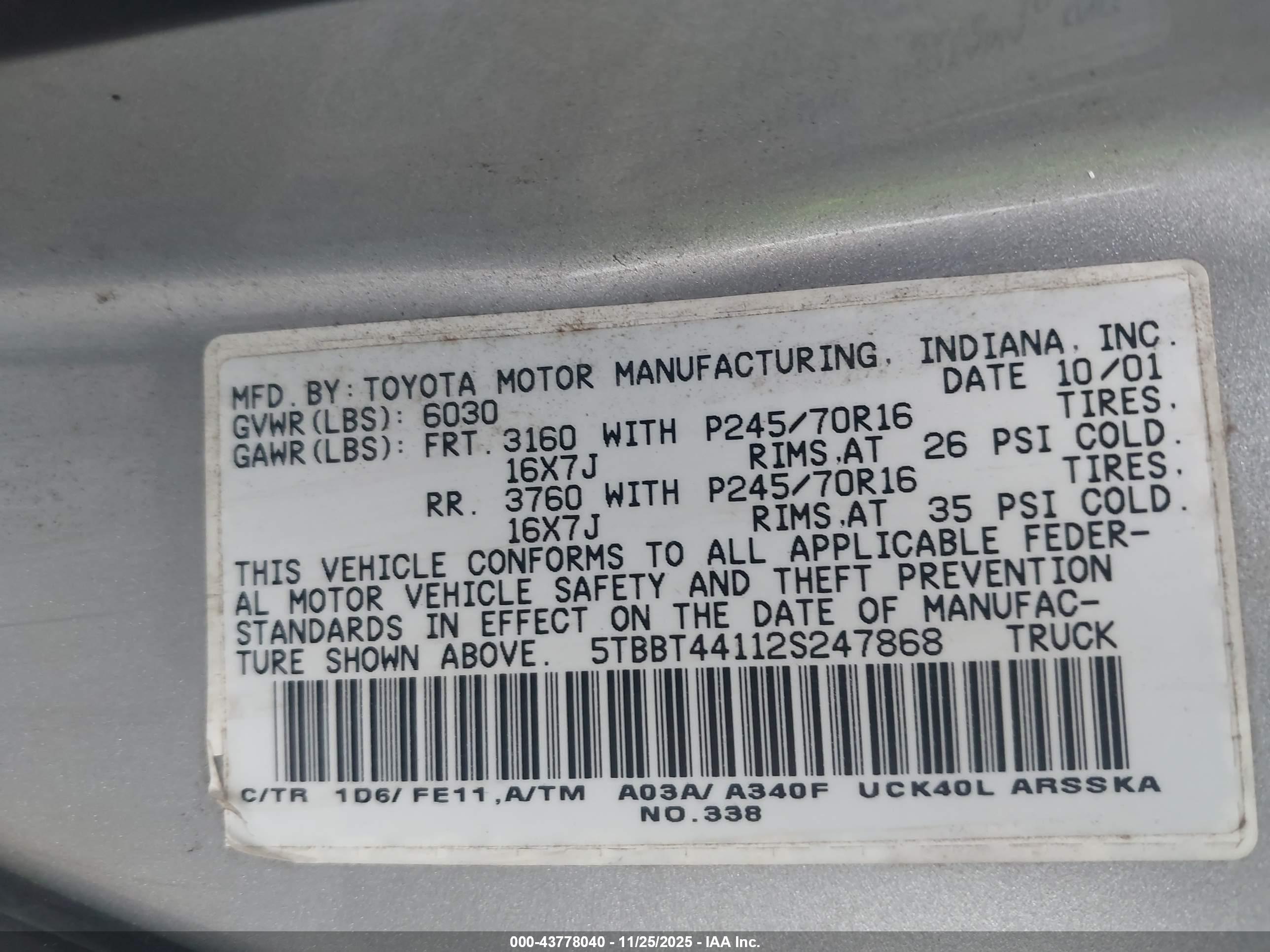 TOYOTA TUNDRA image 9