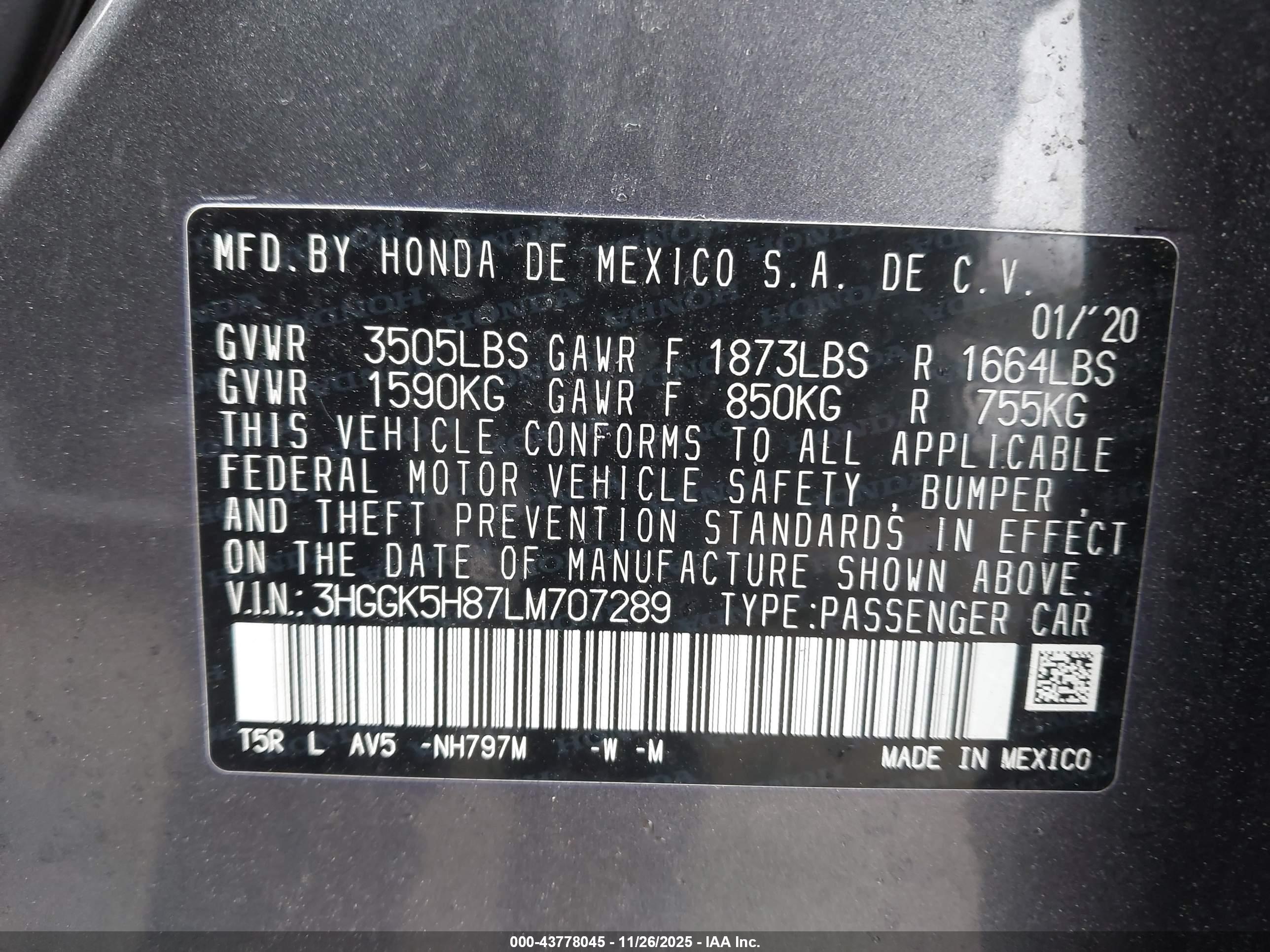 HONDA FIT image 9