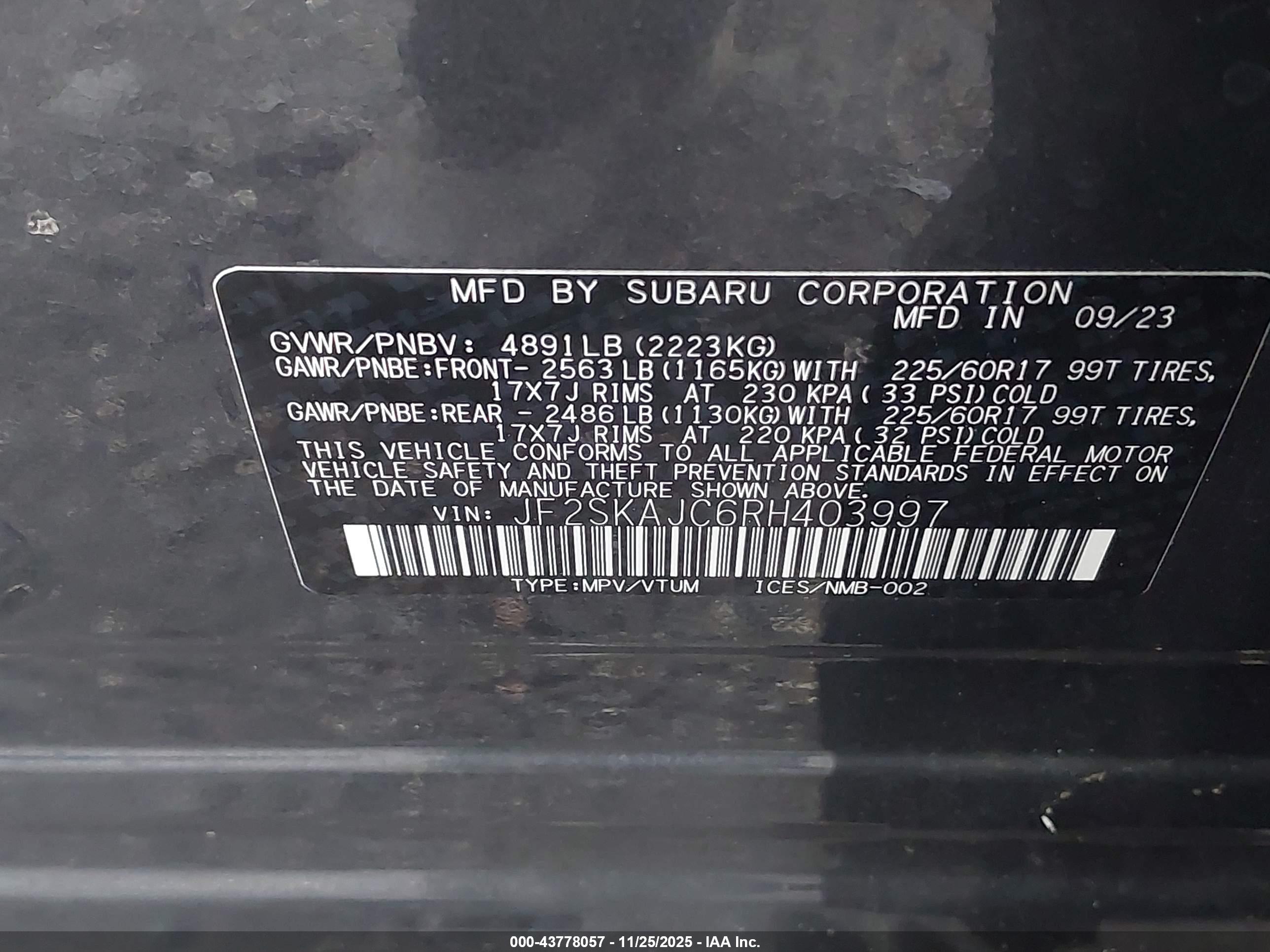 SUBARU FORESTER image 9