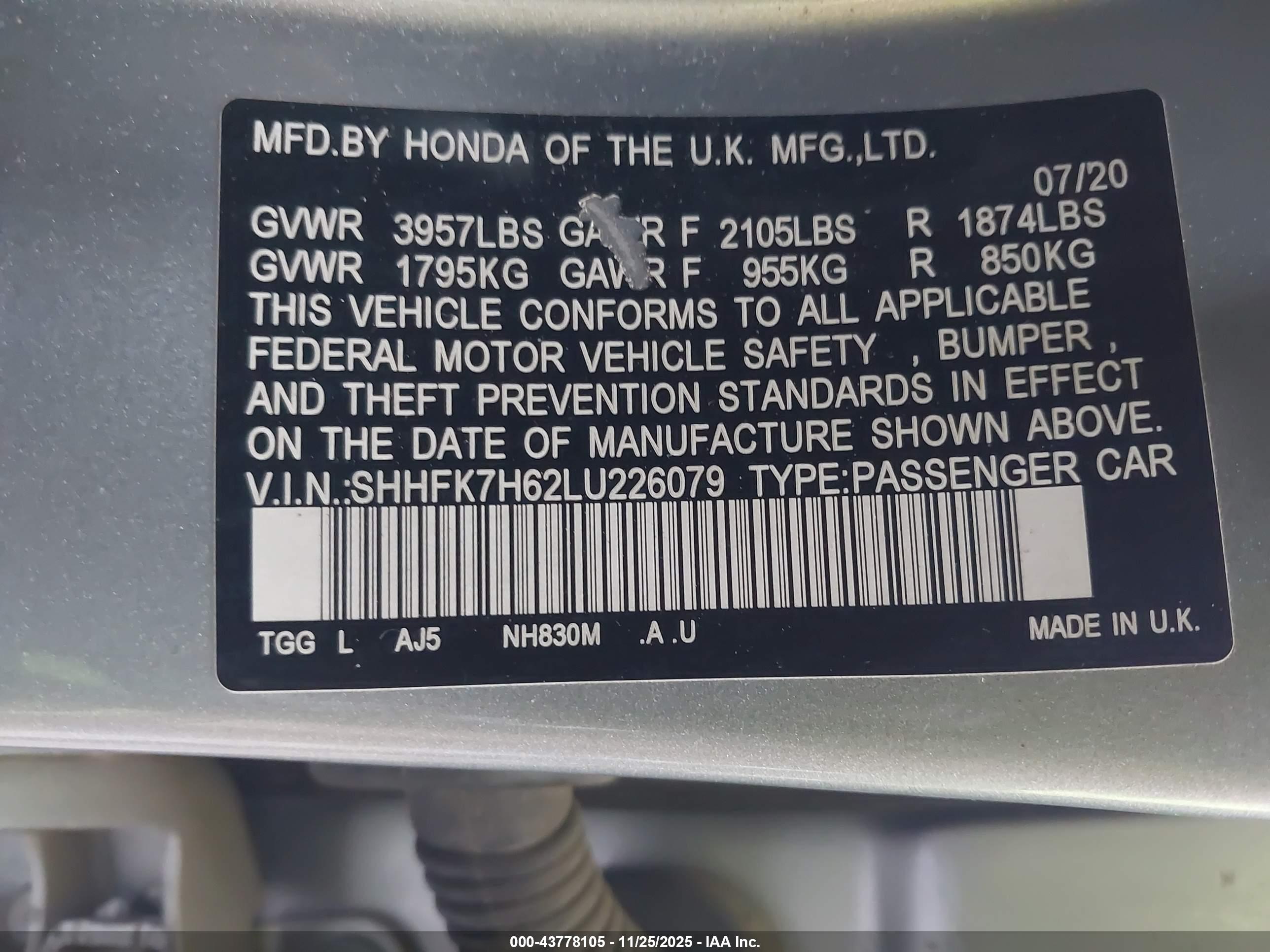 HONDA CIVIC image 9