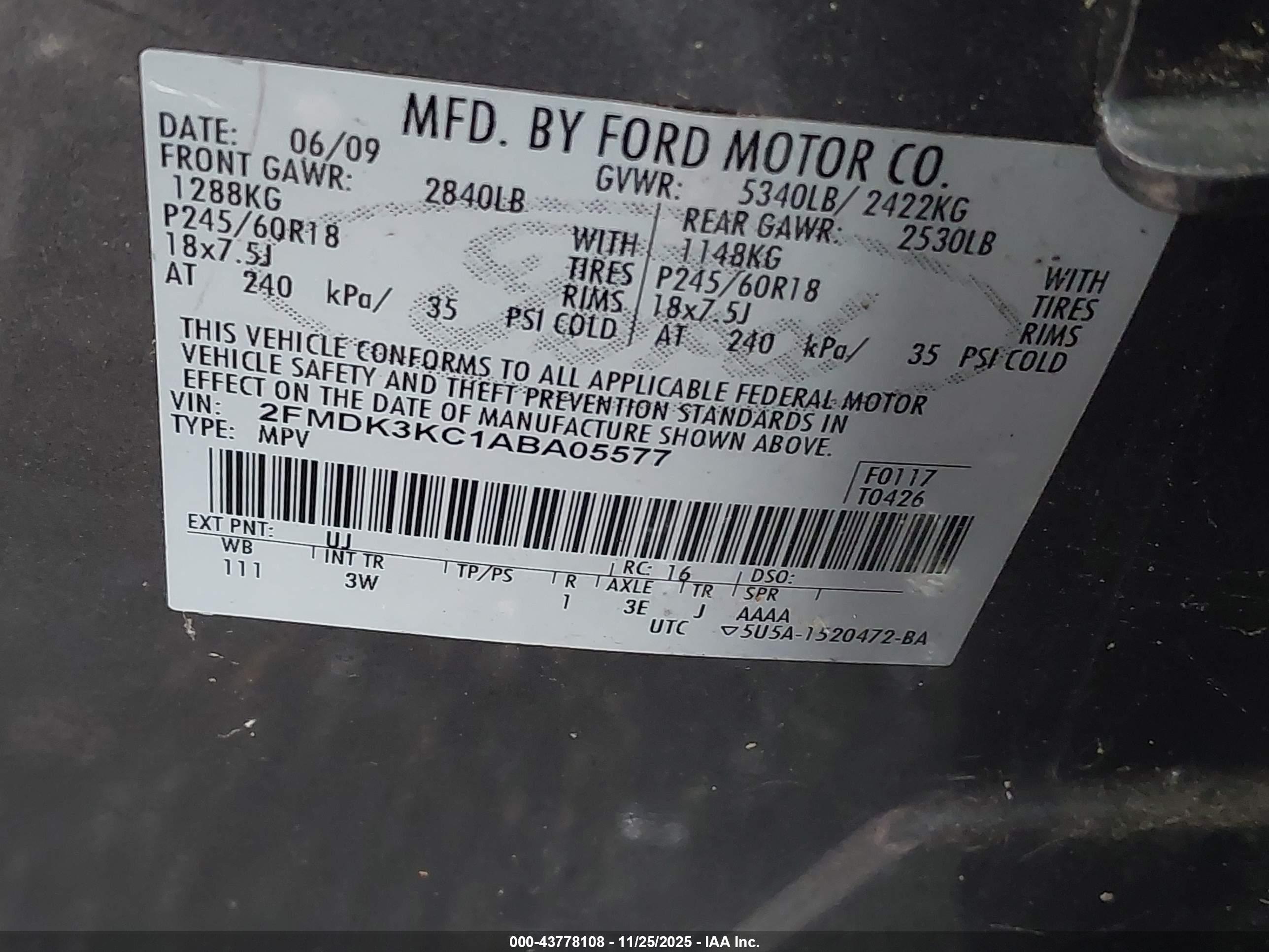 FORD EDGE image 9