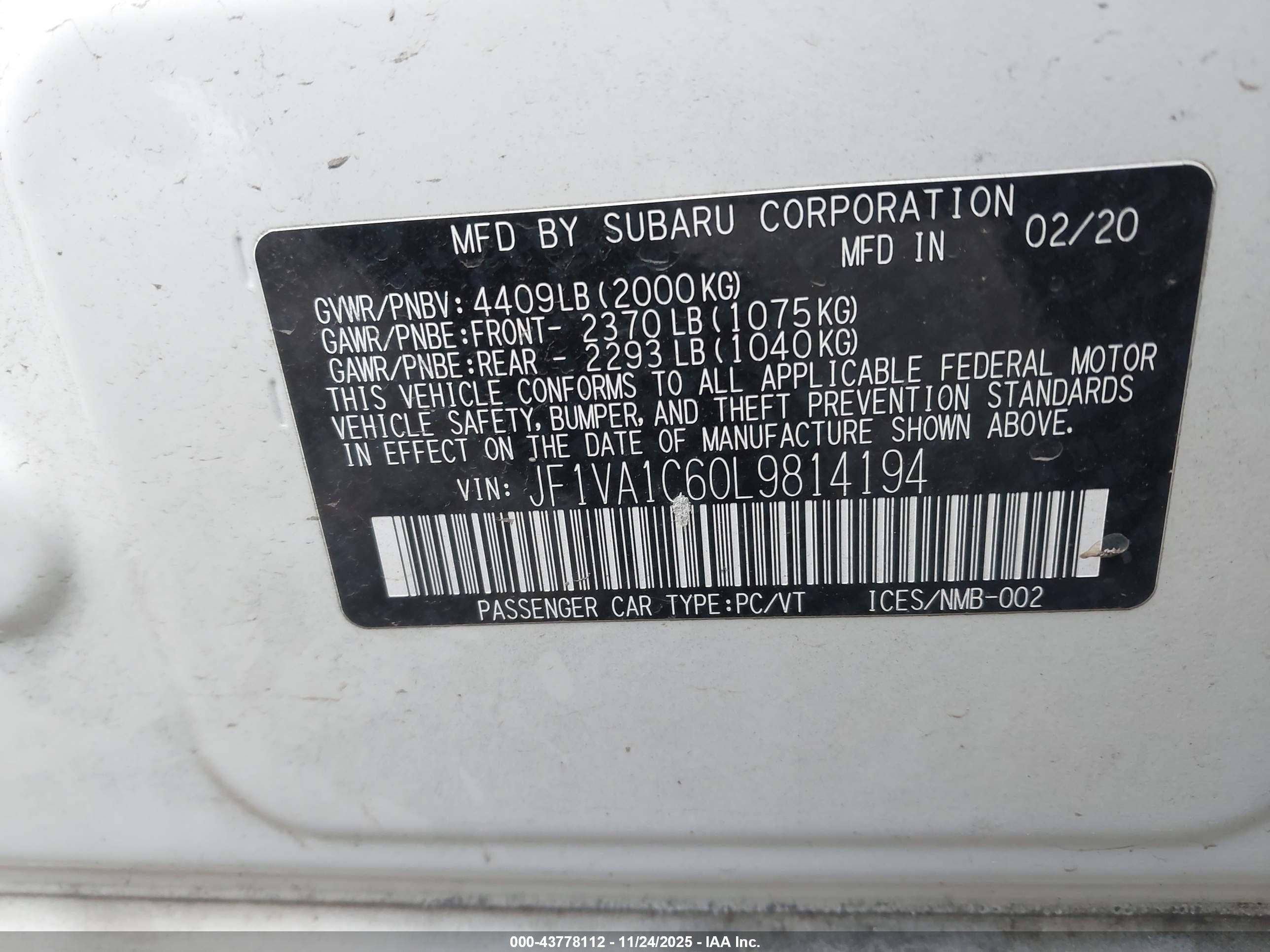 SUBARU WRX image 9