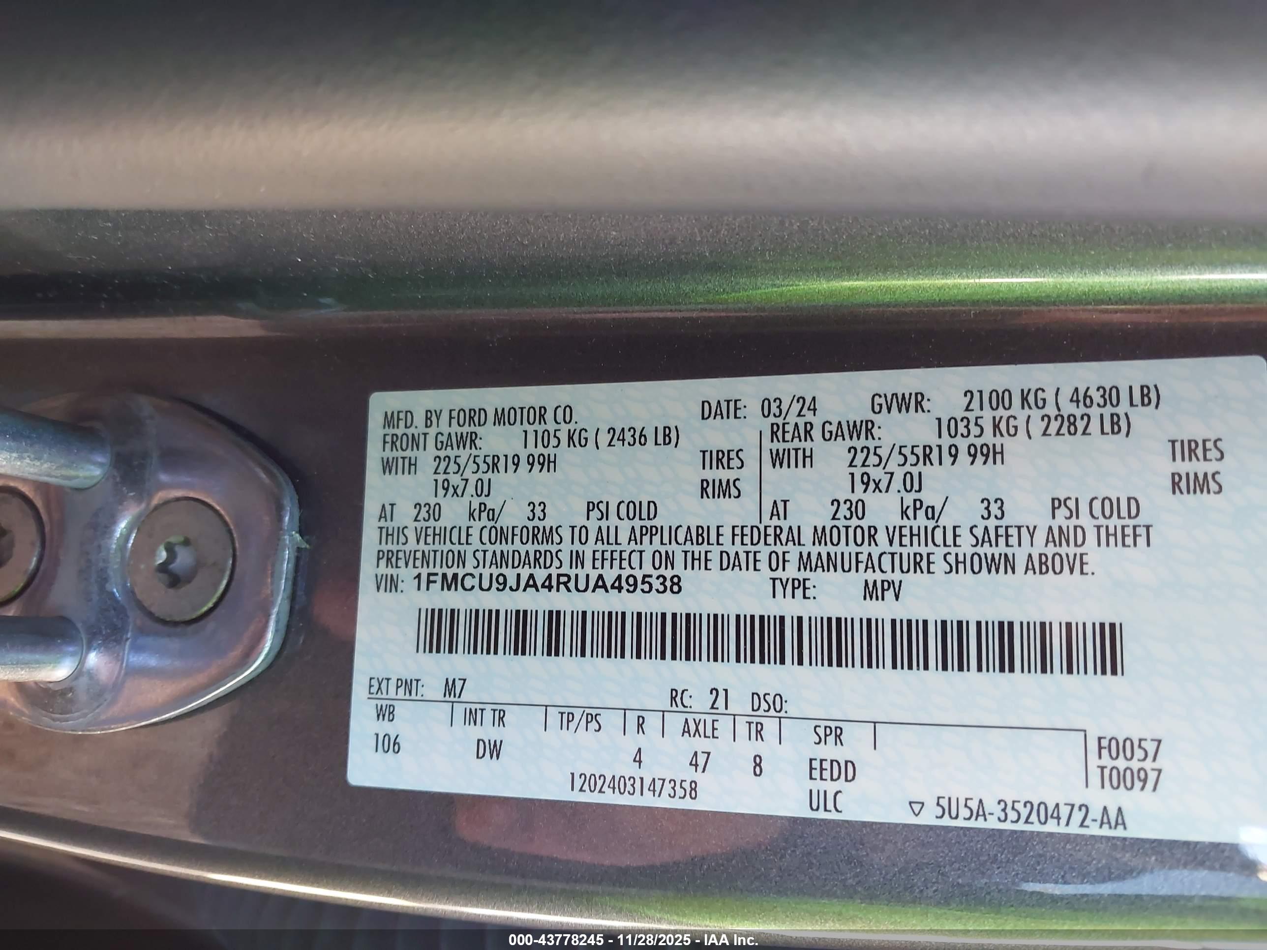FORD ESCAPE image 9