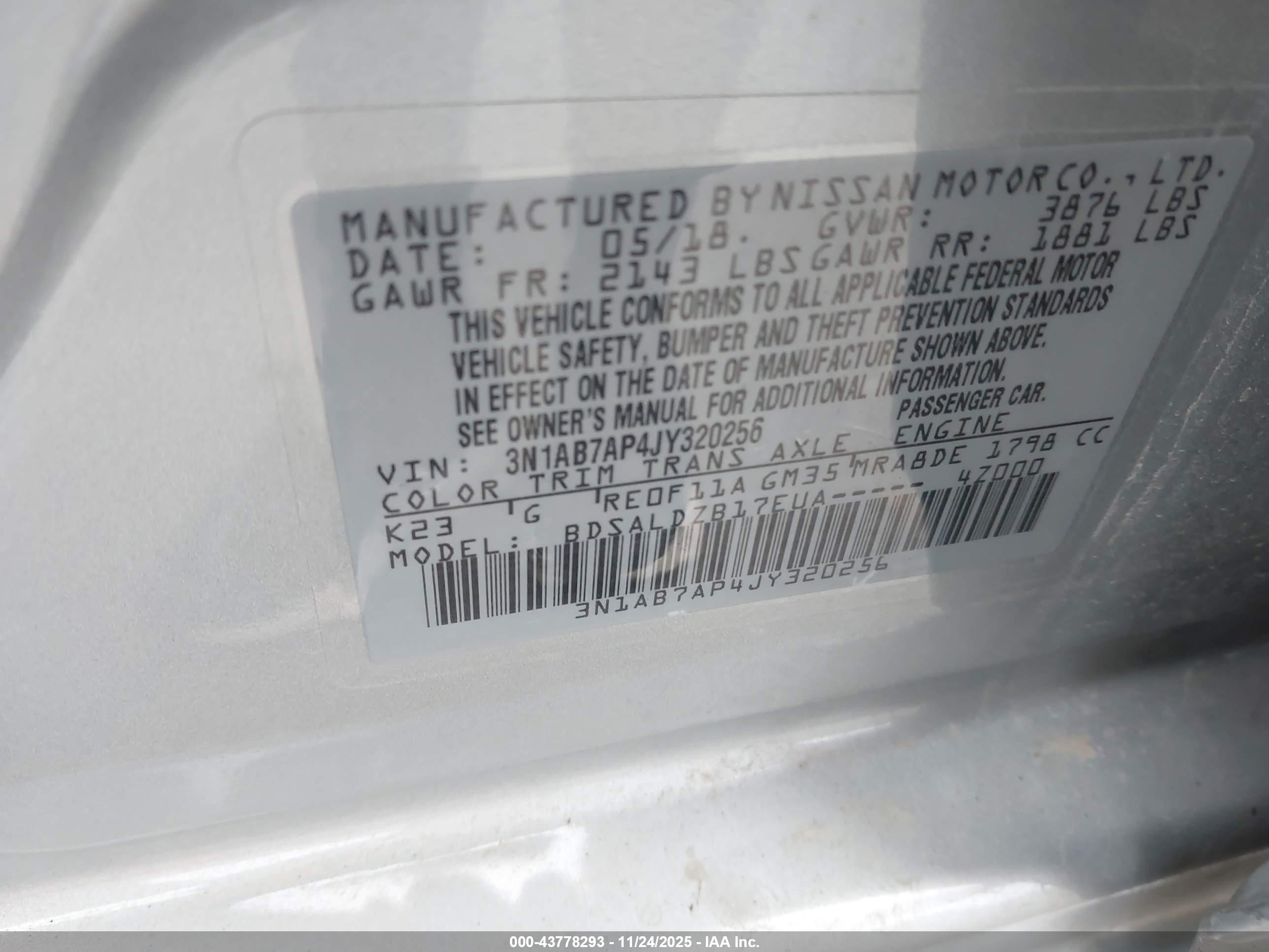 NISSAN SENTRA image 9