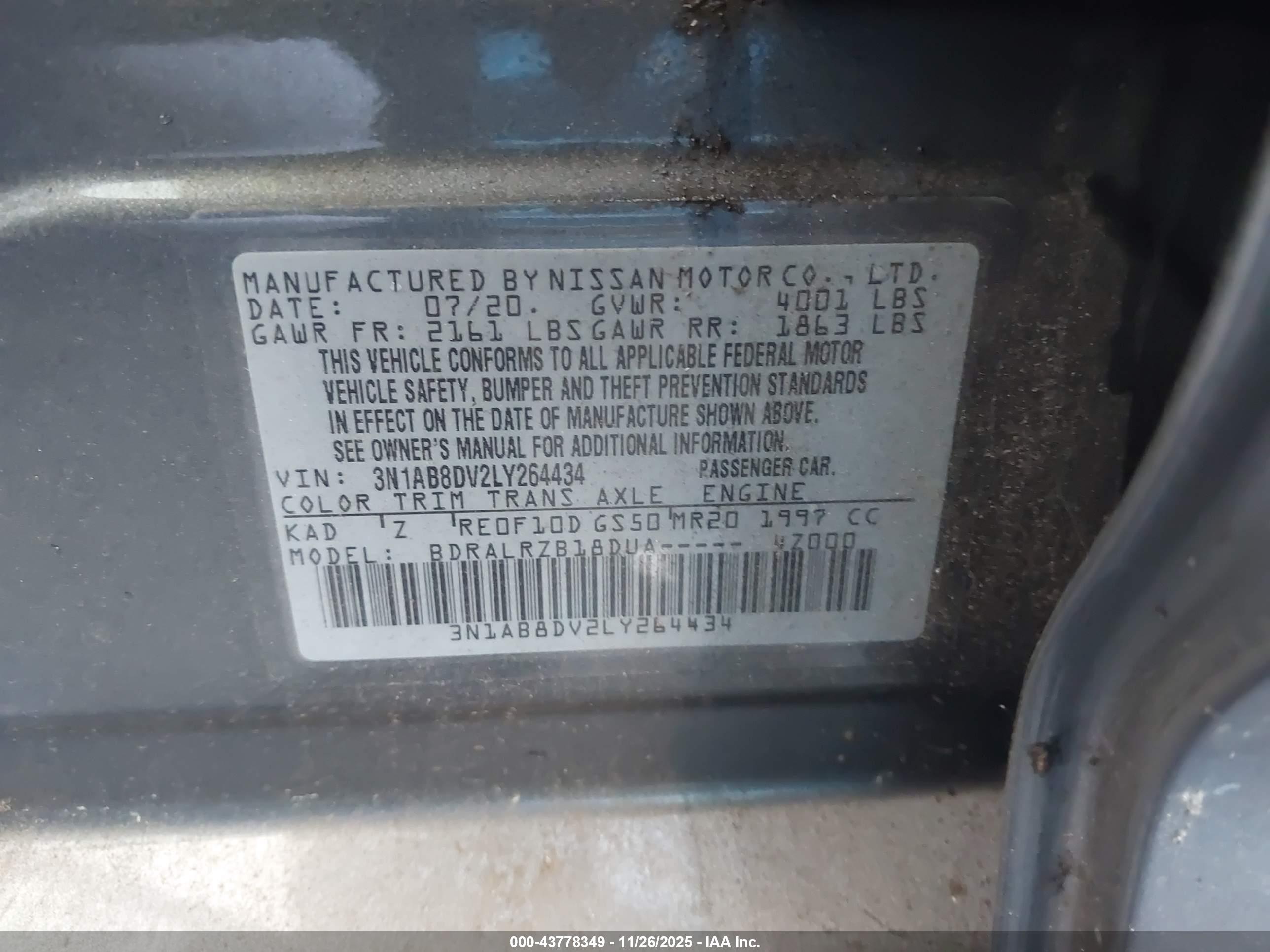 NISSAN SENTRA image 9