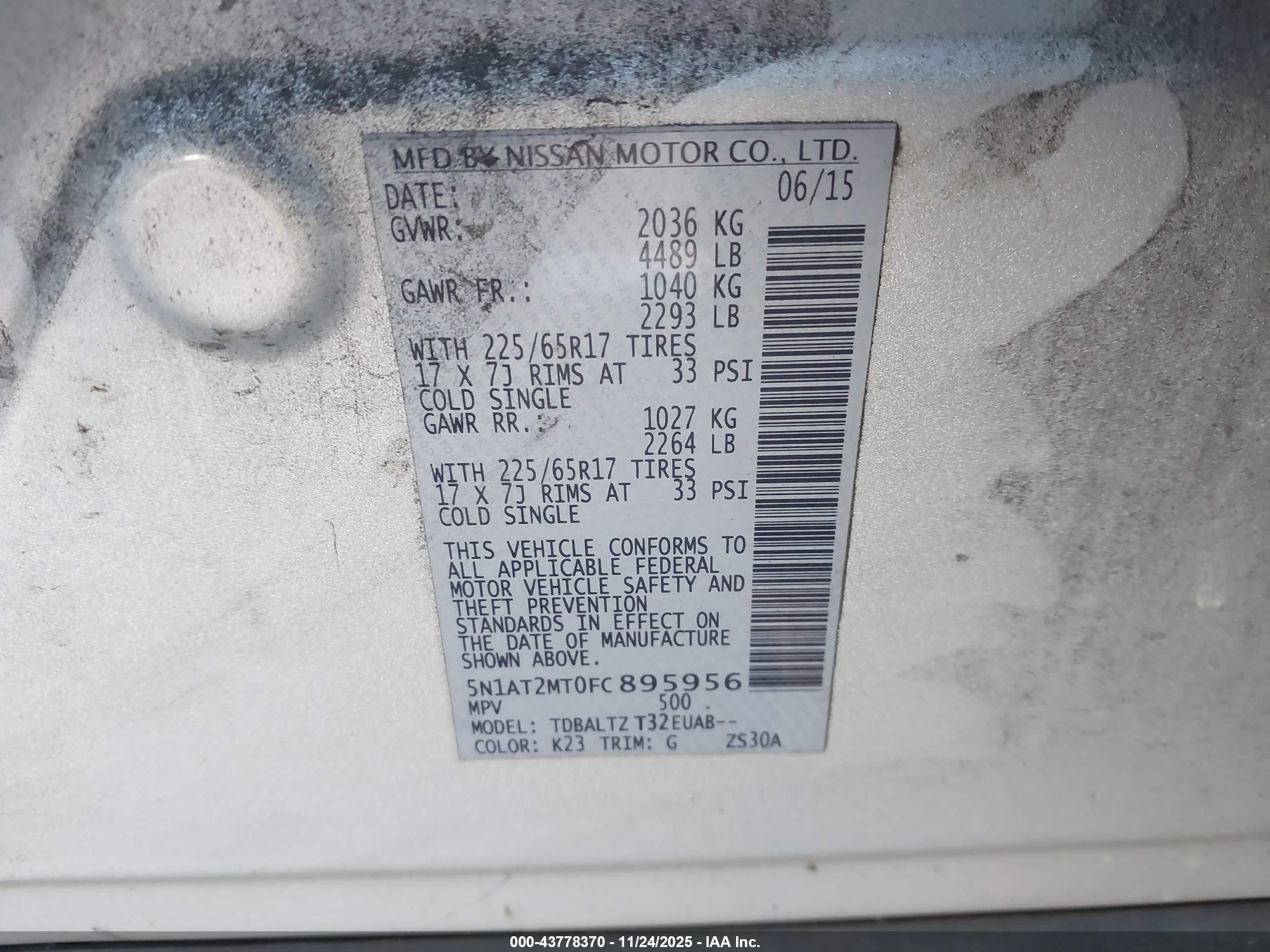 NISSAN ROGUE image 9