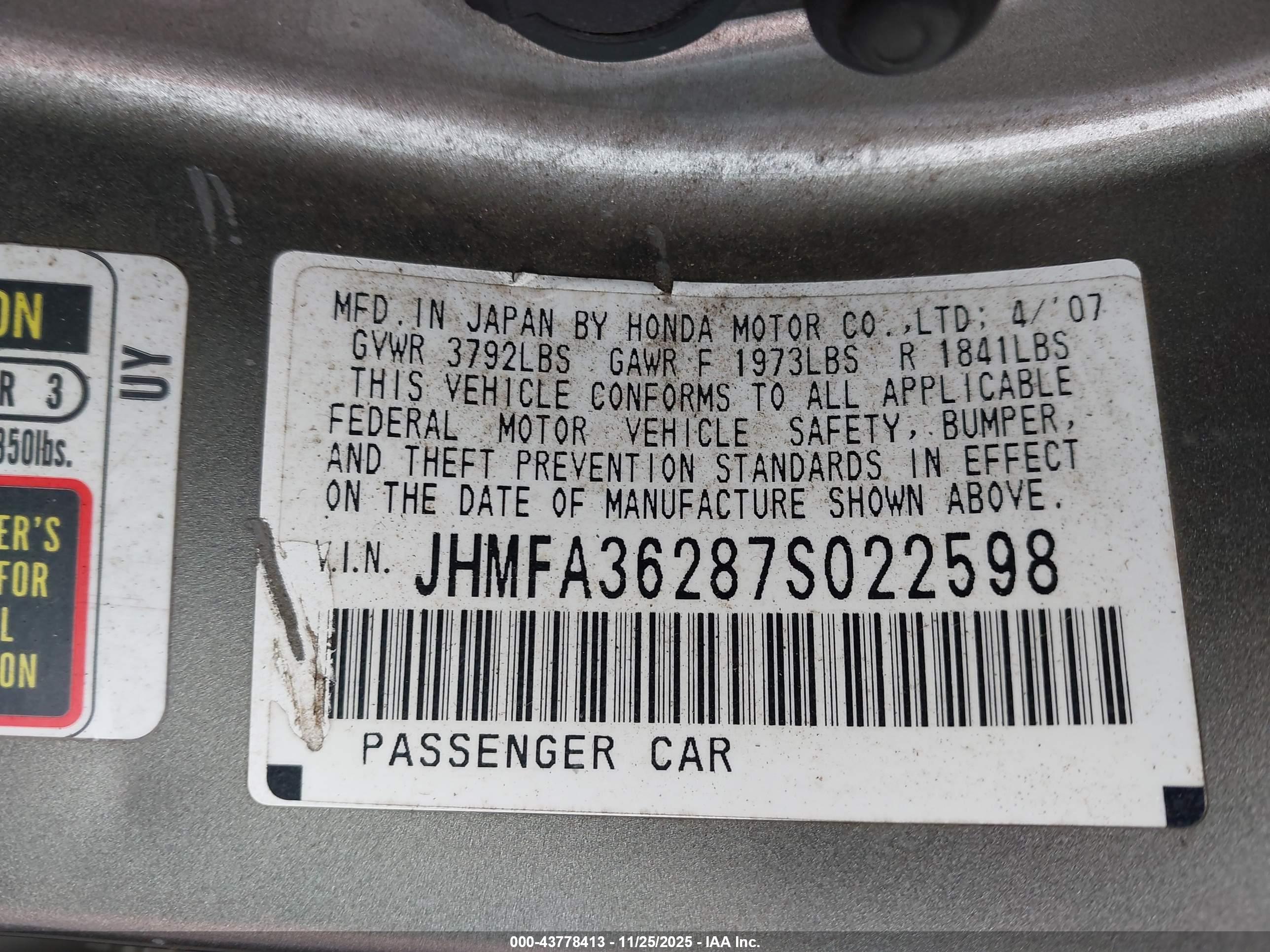 HONDA CIVIC image 9