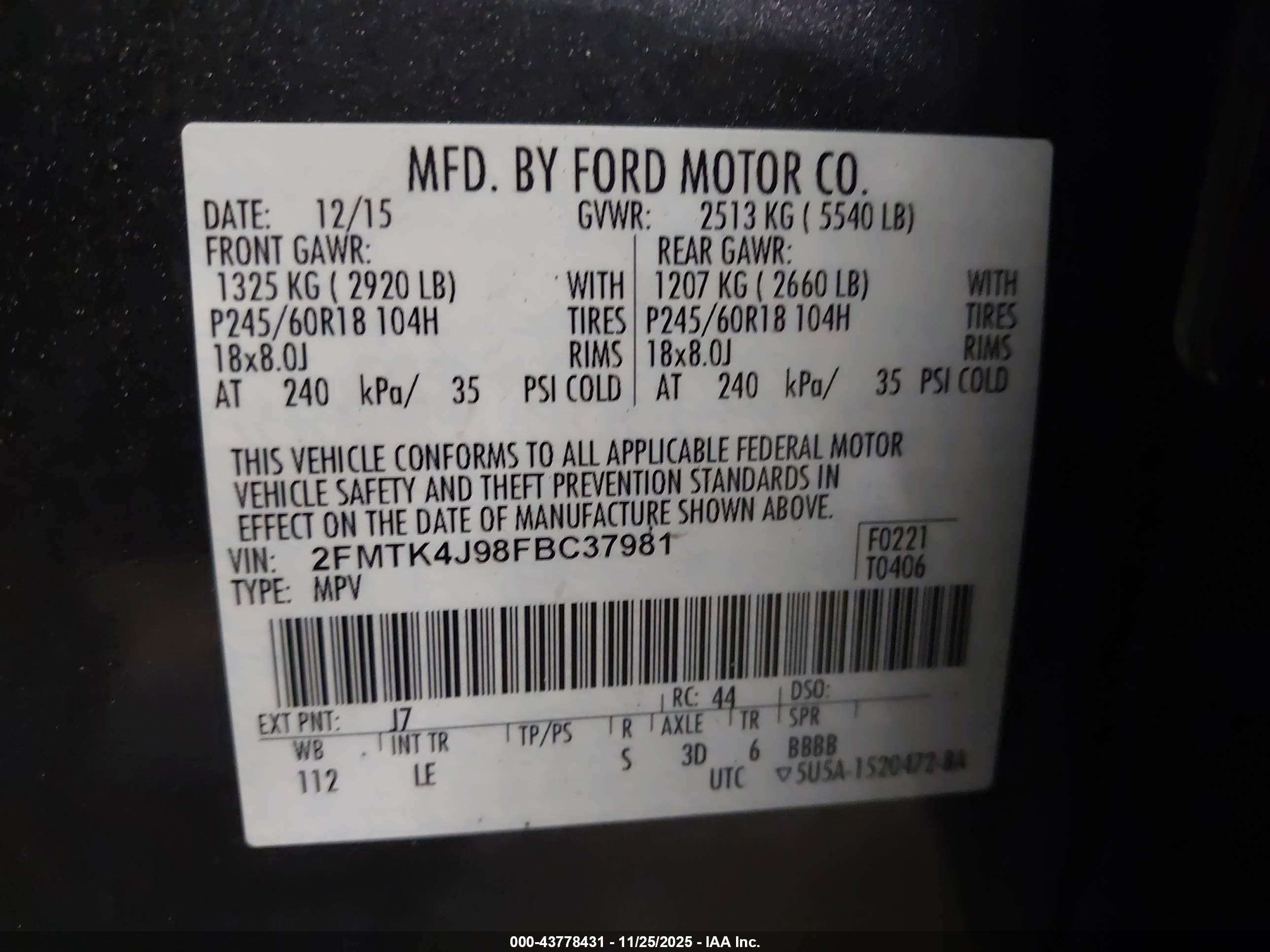FORD EDGE image 9