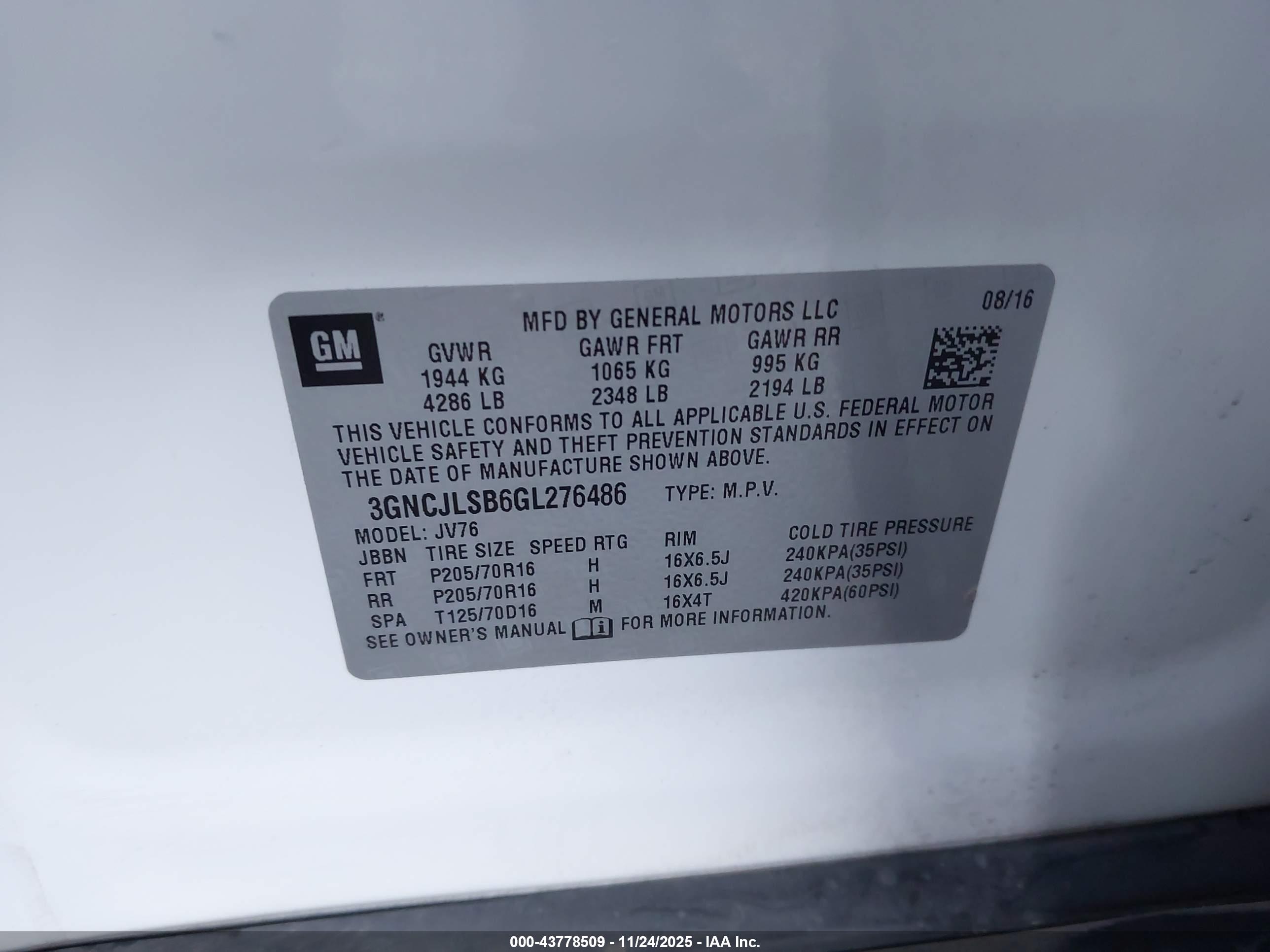 CHEVROLET TRAX image 9