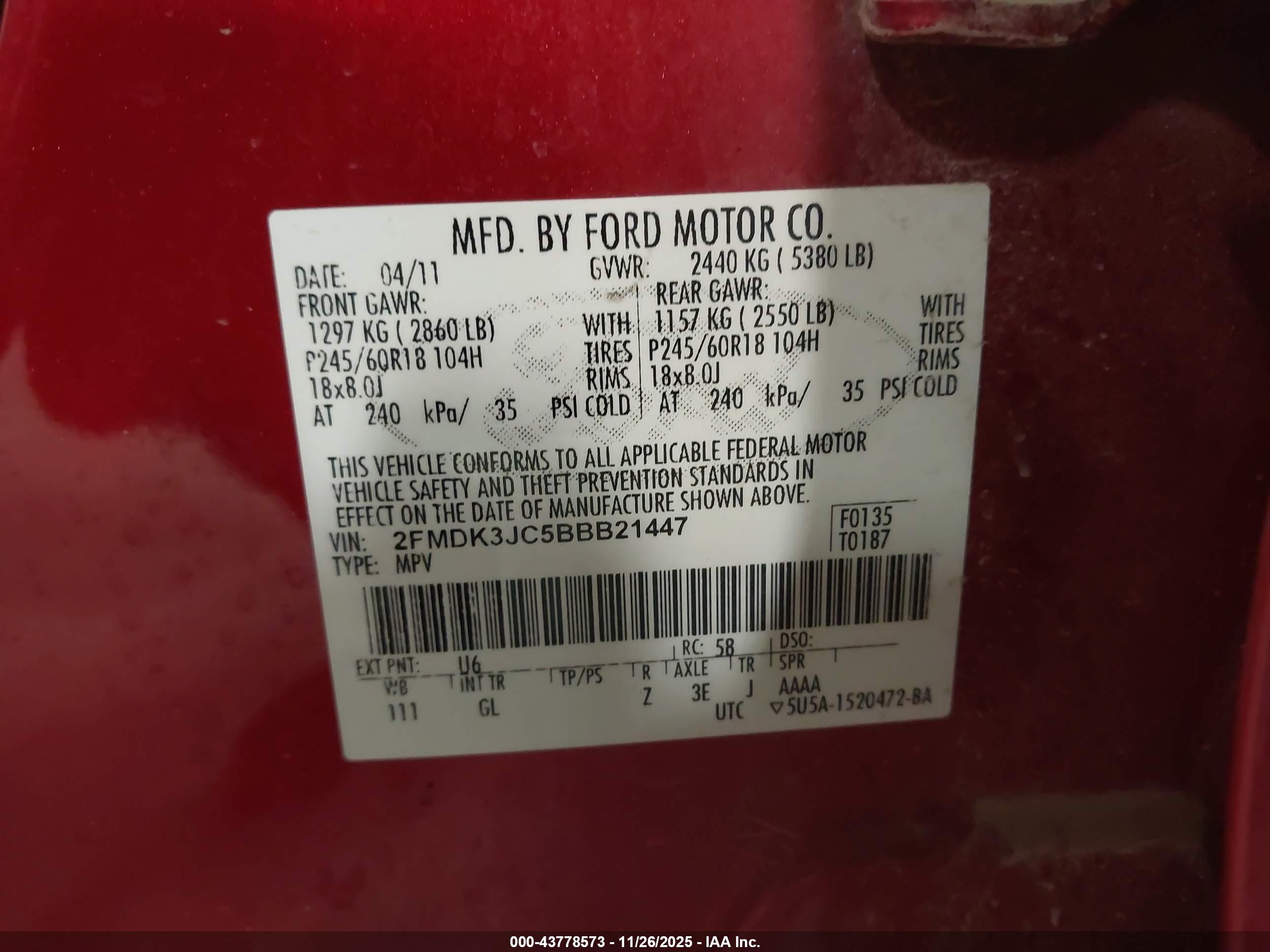 FORD EDGE image 9