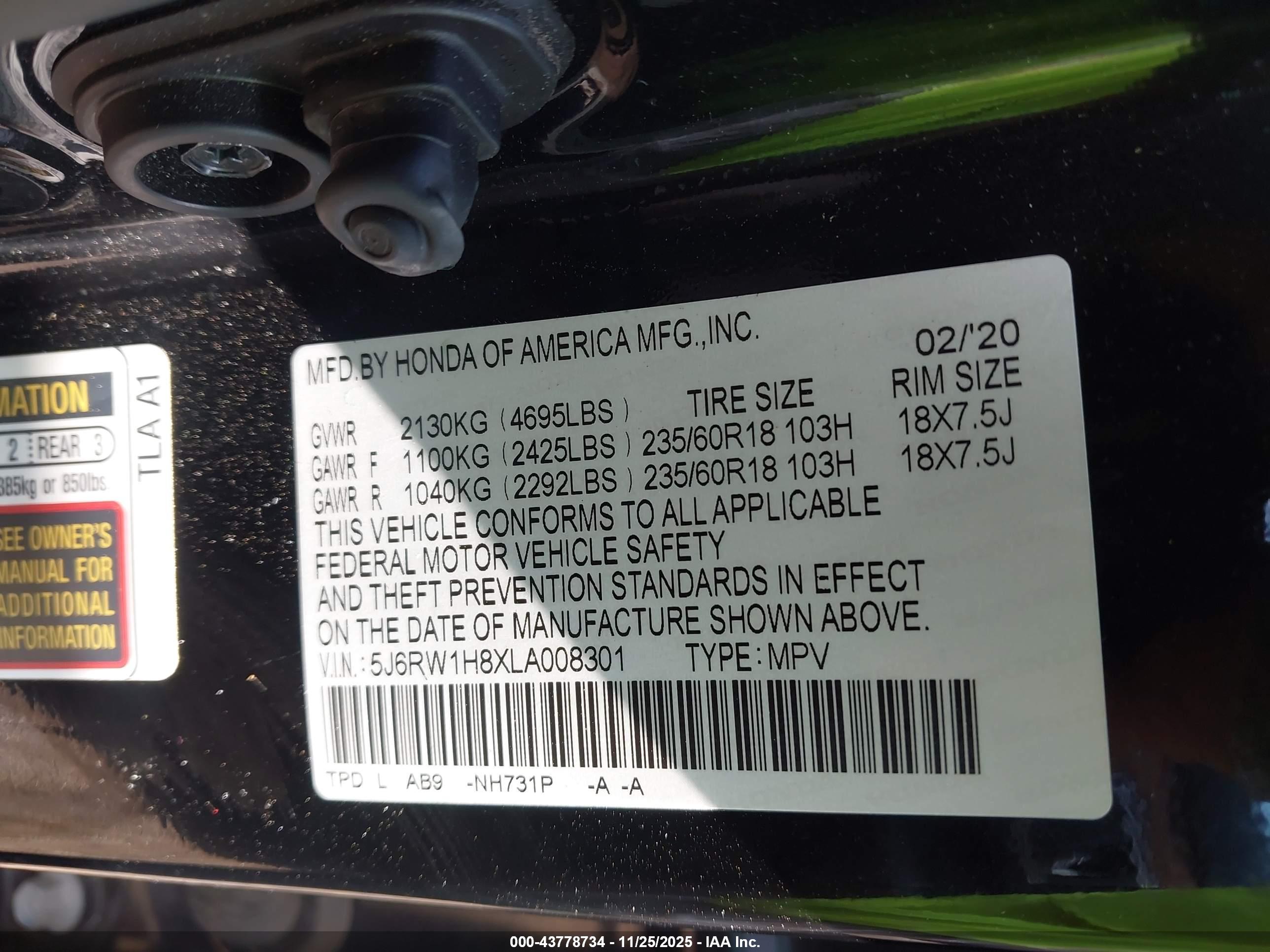 HONDA CR-V image 9