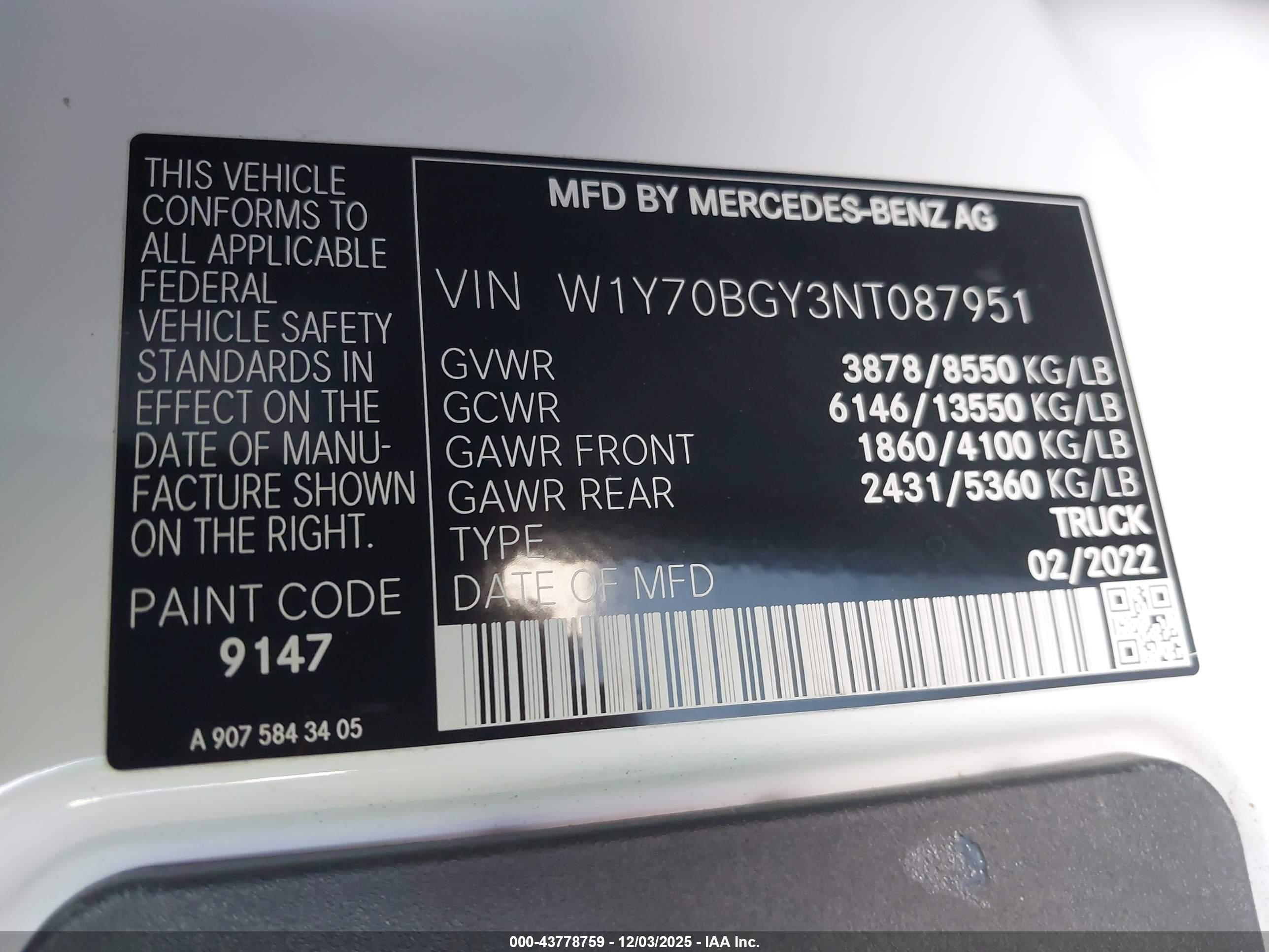 MERCEDES-BENZ SPRINTER image 9