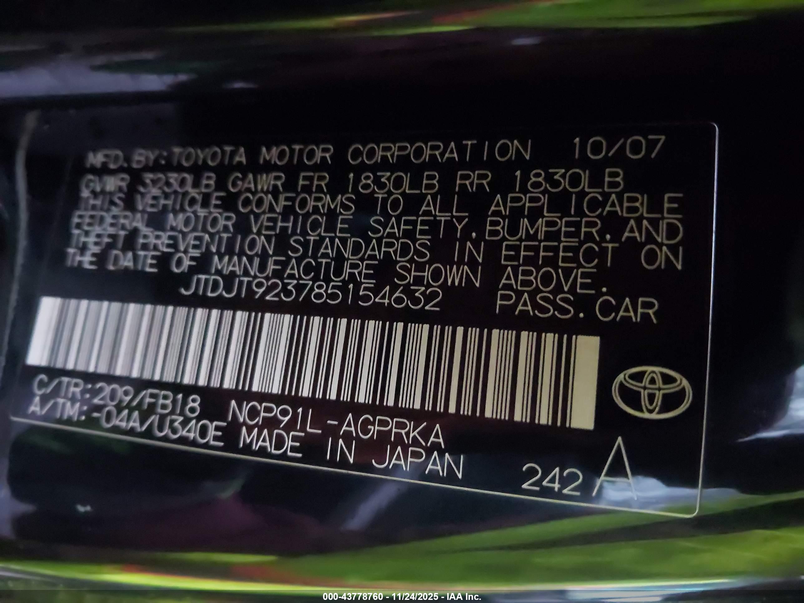TOYOTA YARIS image 9