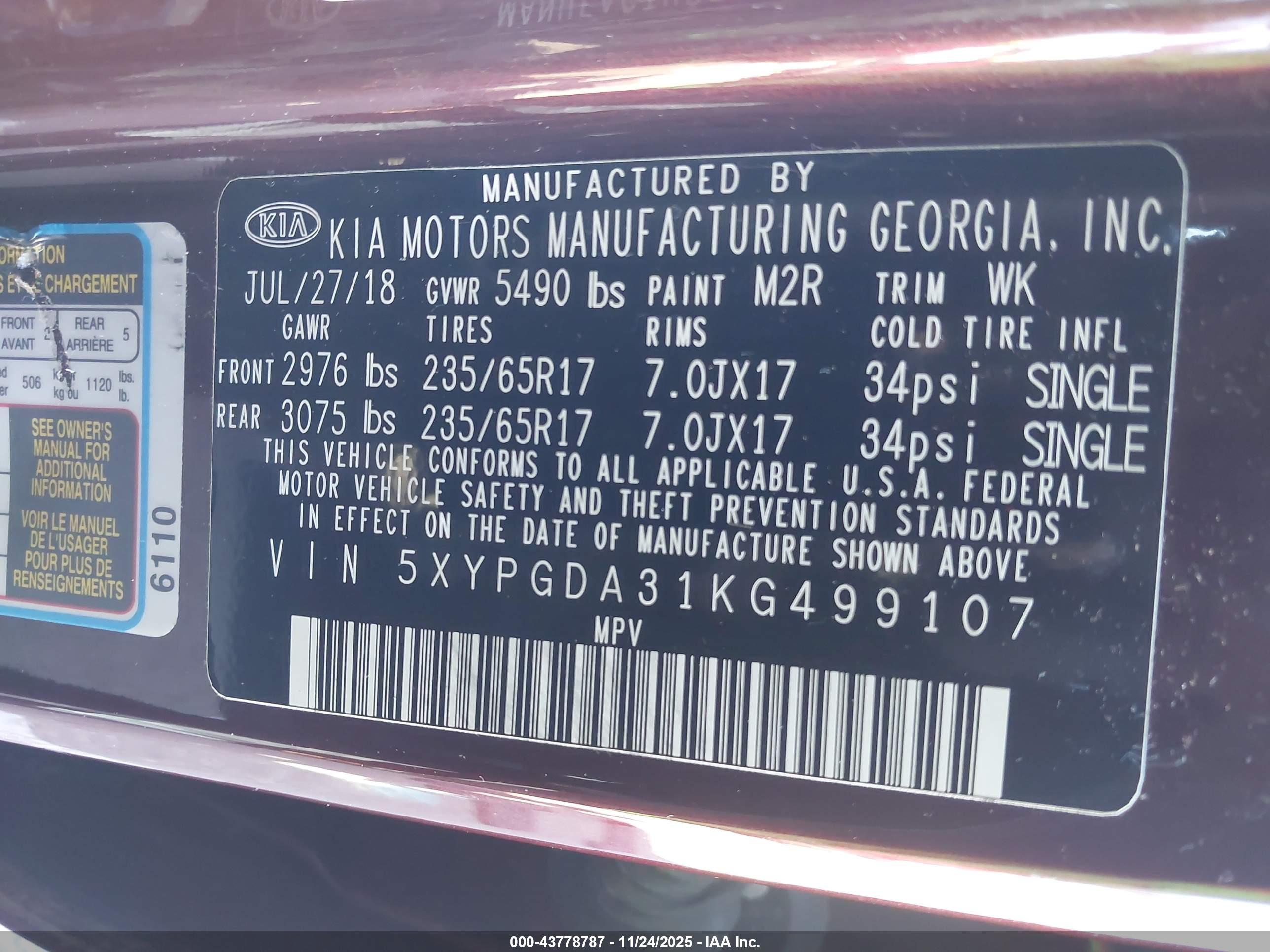 KIA SORENTO image 9