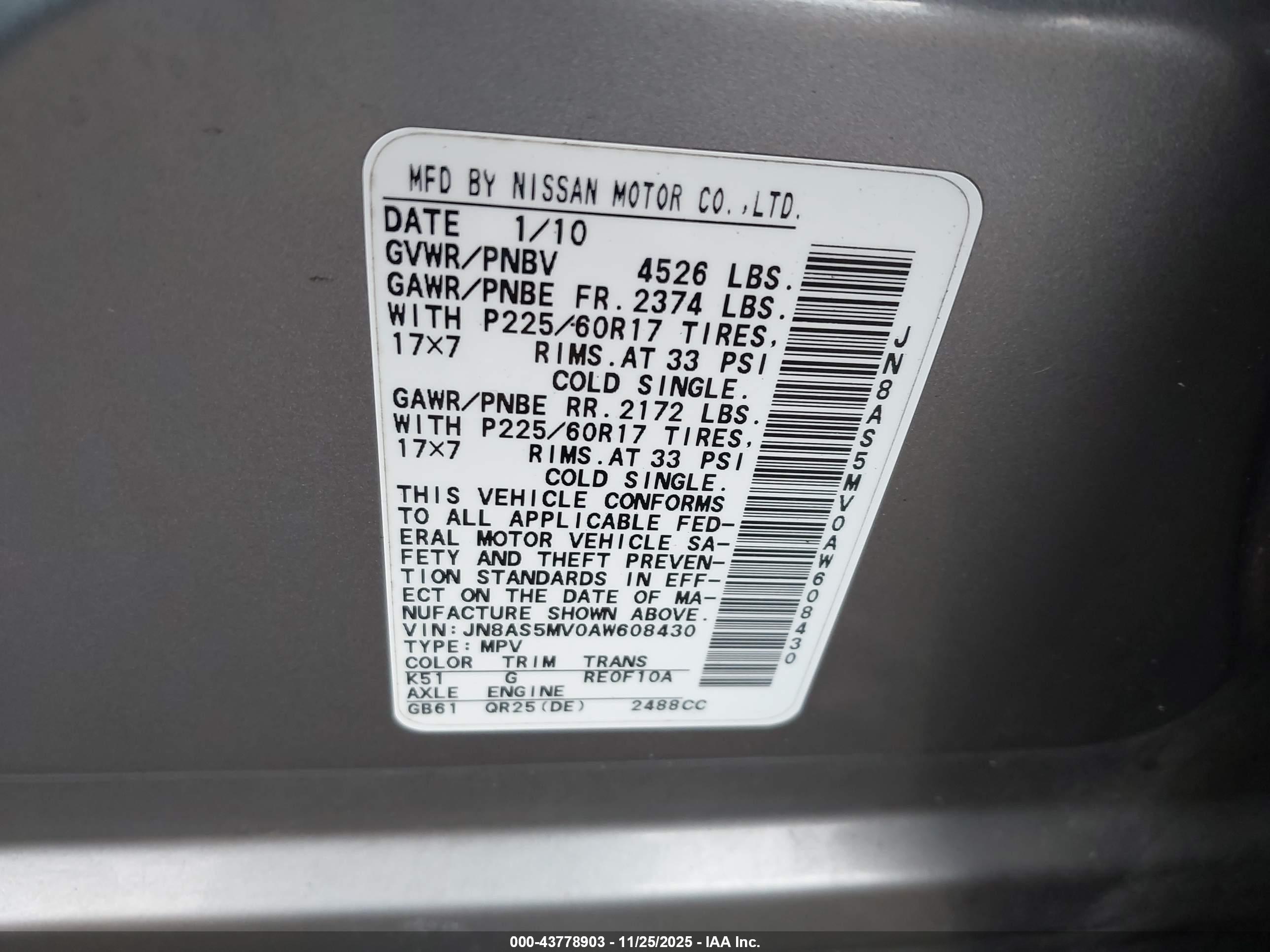 NISSAN ROGUE image 9