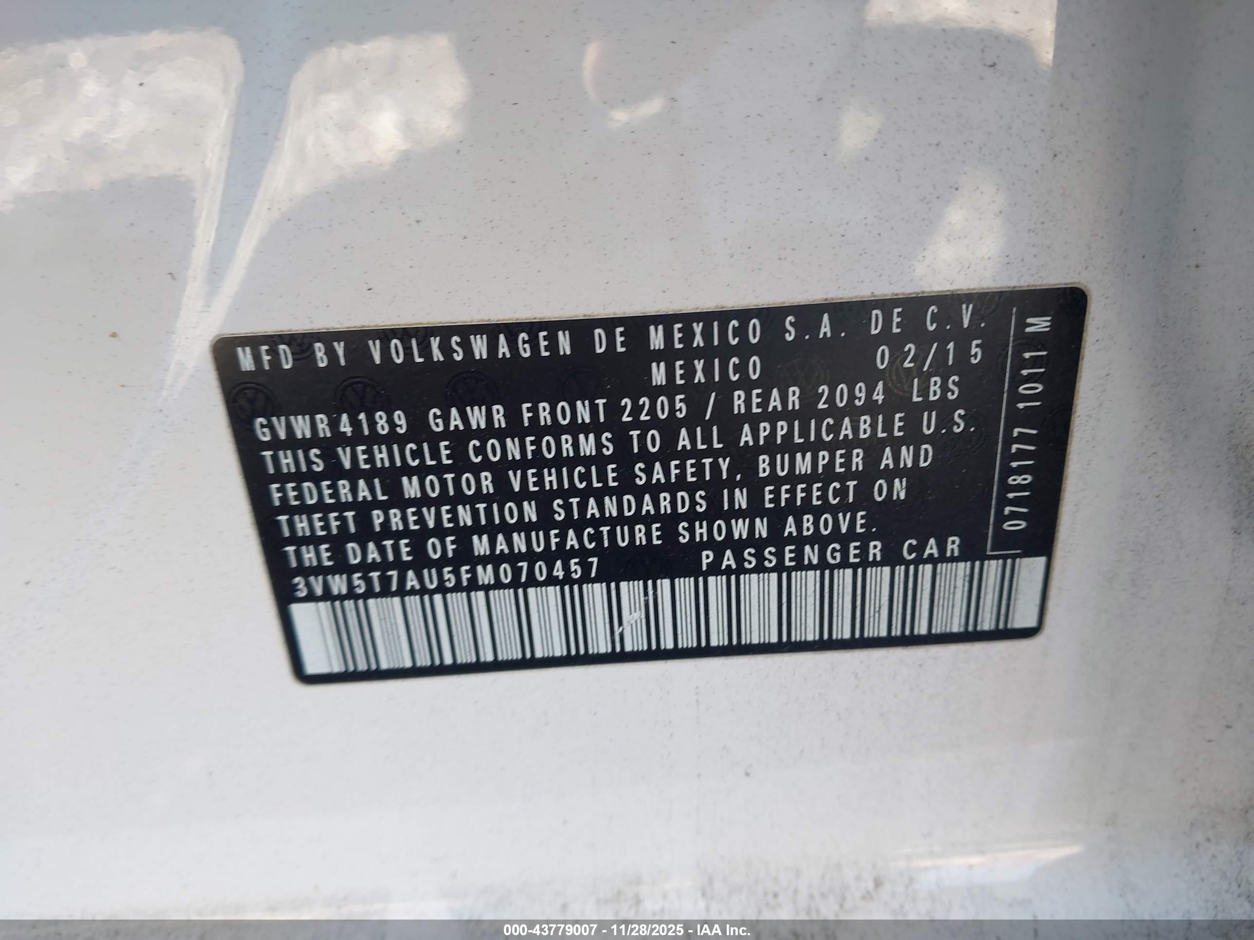 VOLKSWAGEN GOLF image 9