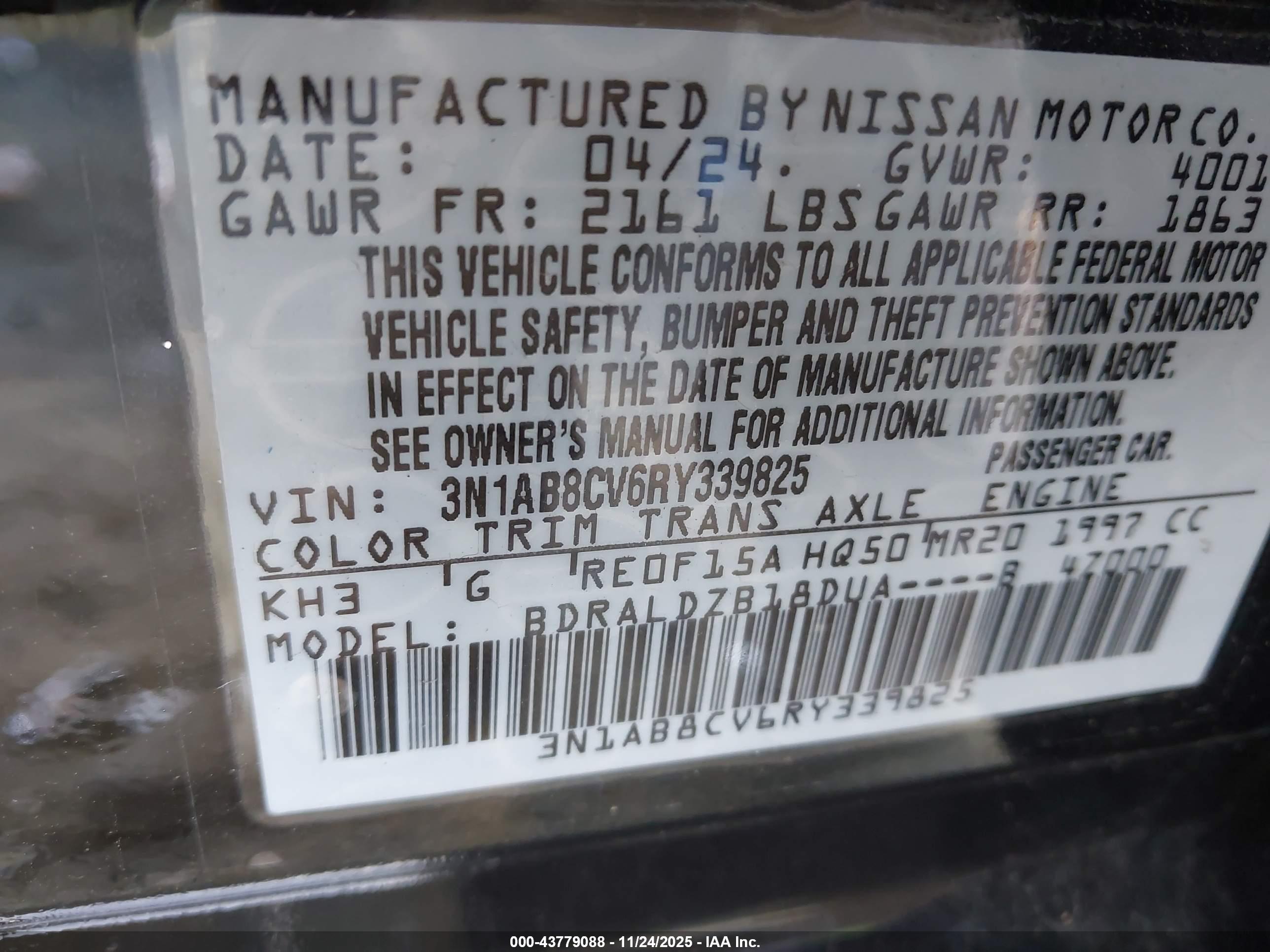 NISSAN SENTRA image 9
