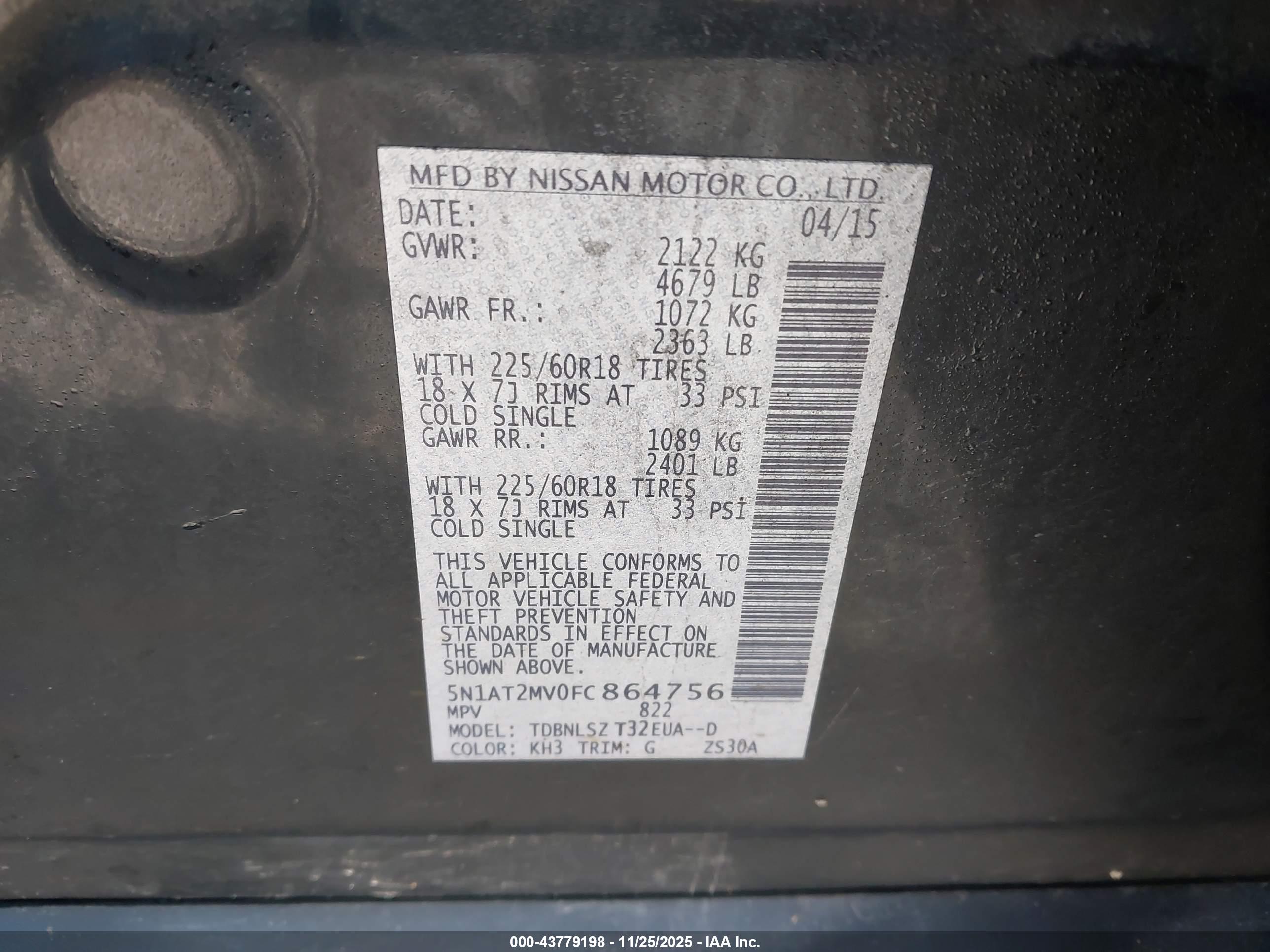 NISSAN ROGUE image 9