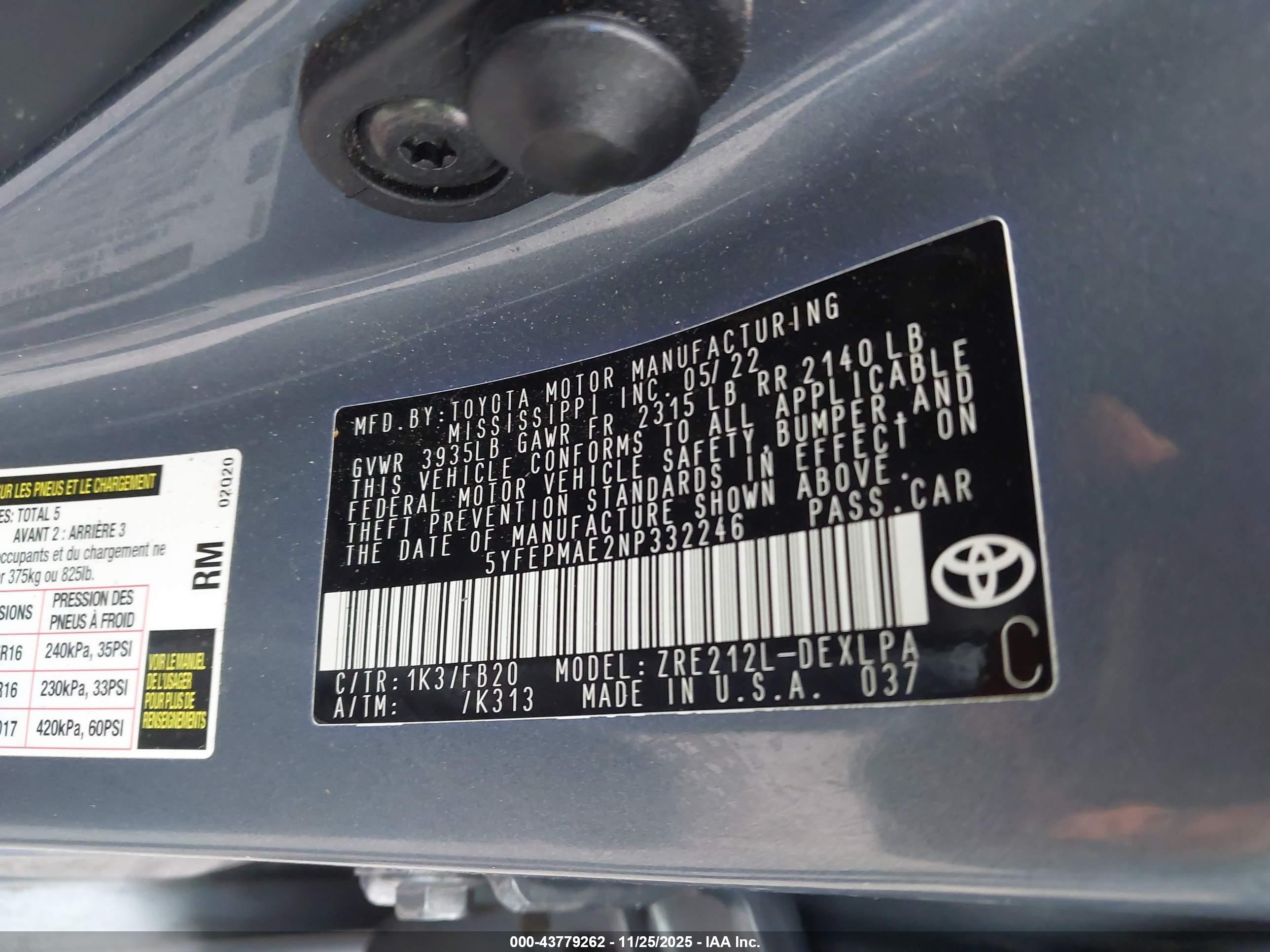 TOYOTA COROLLA image 9