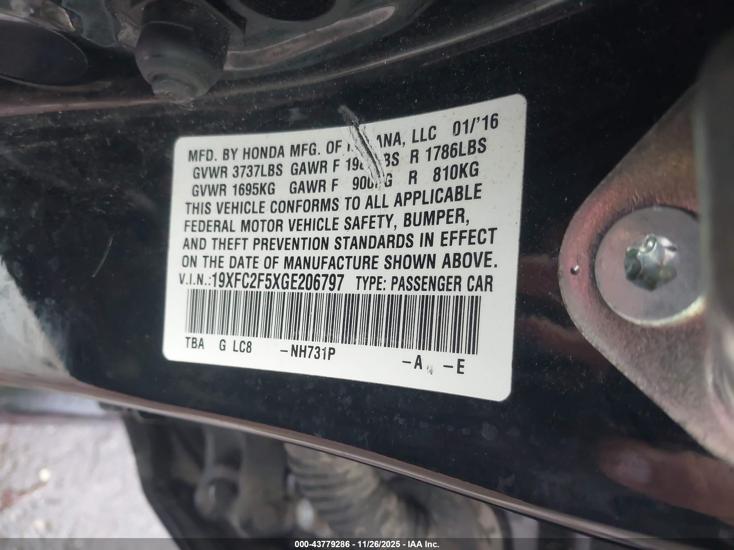 HONDA CIVIC image 9