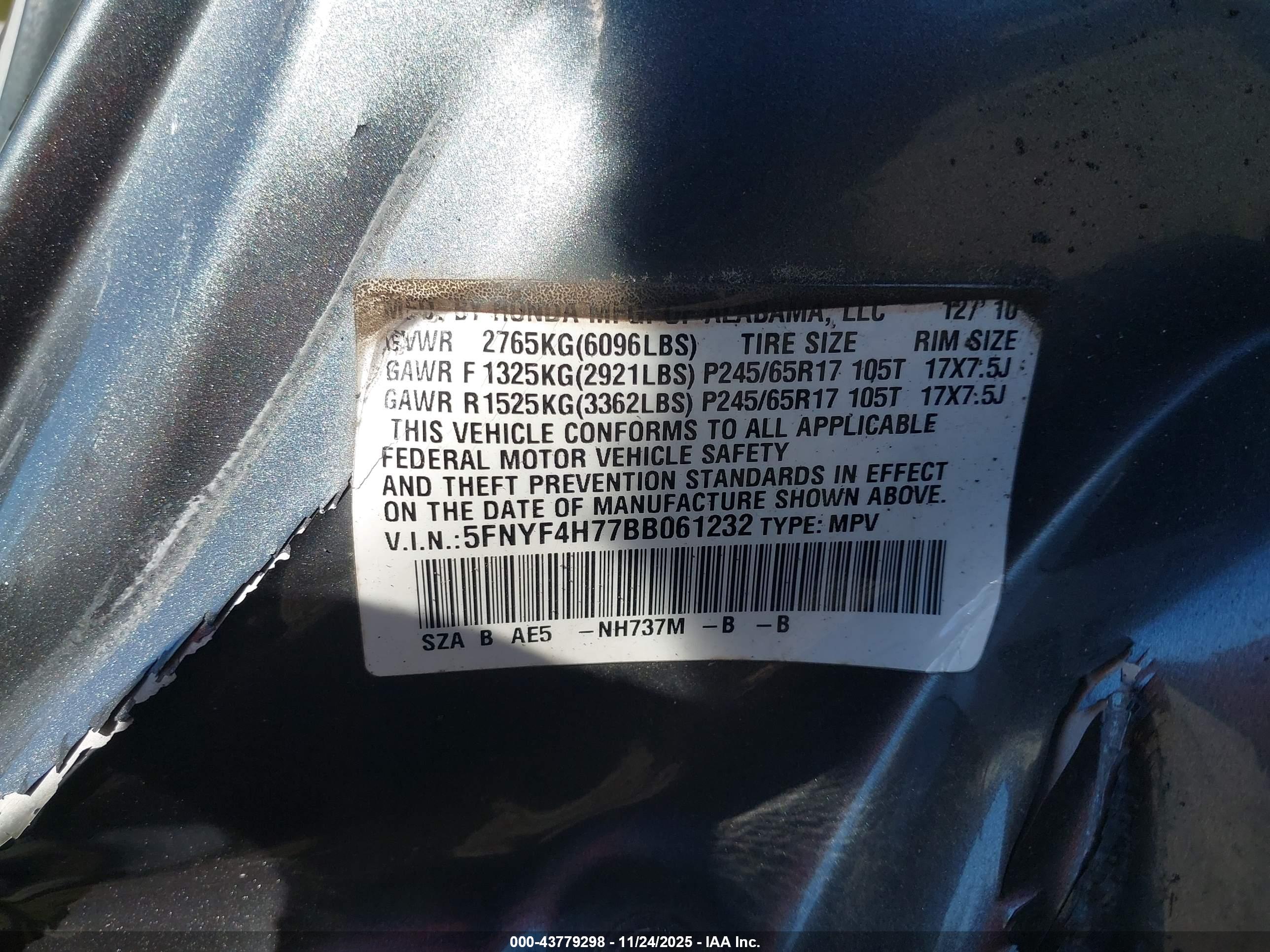 HONDA PILOT image 9