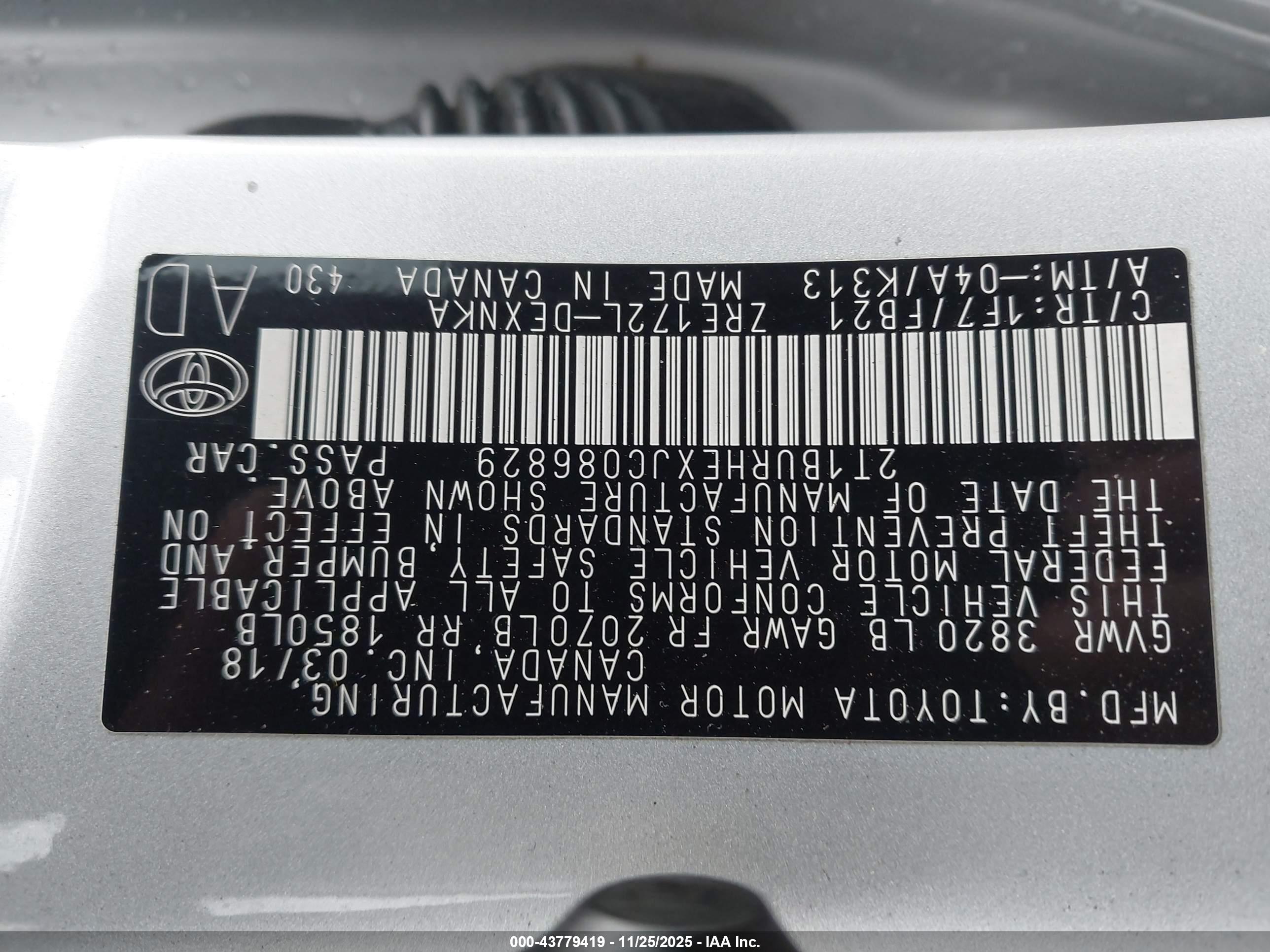TOYOTA COROLLA image 9