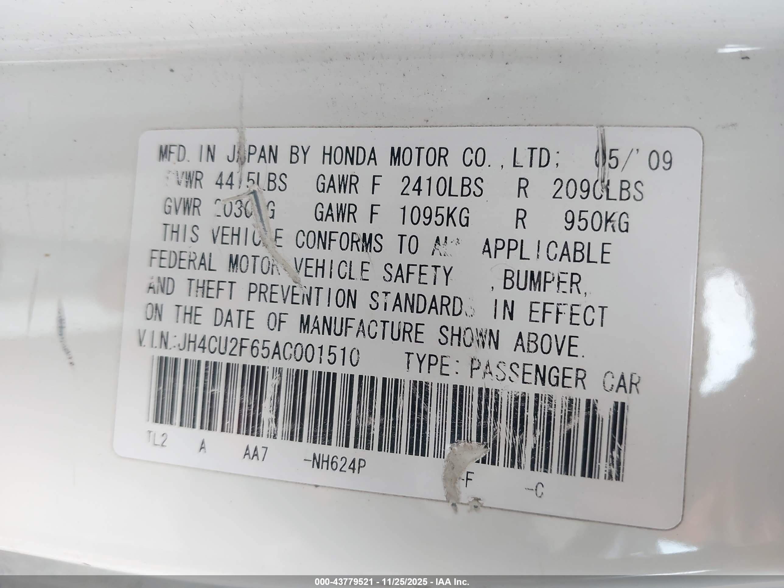 ACURA TSX image 9