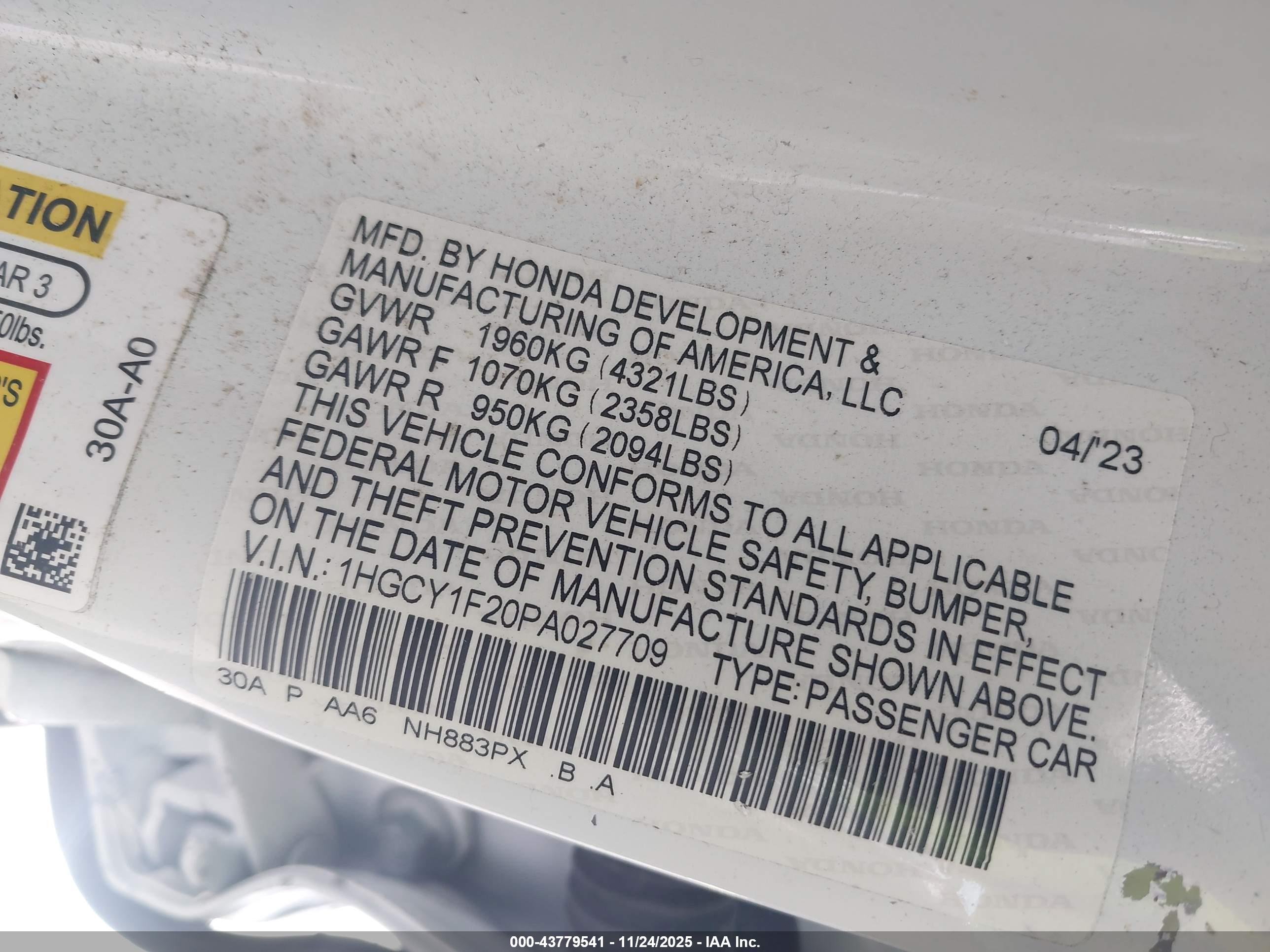 HONDA ACCORD image 9