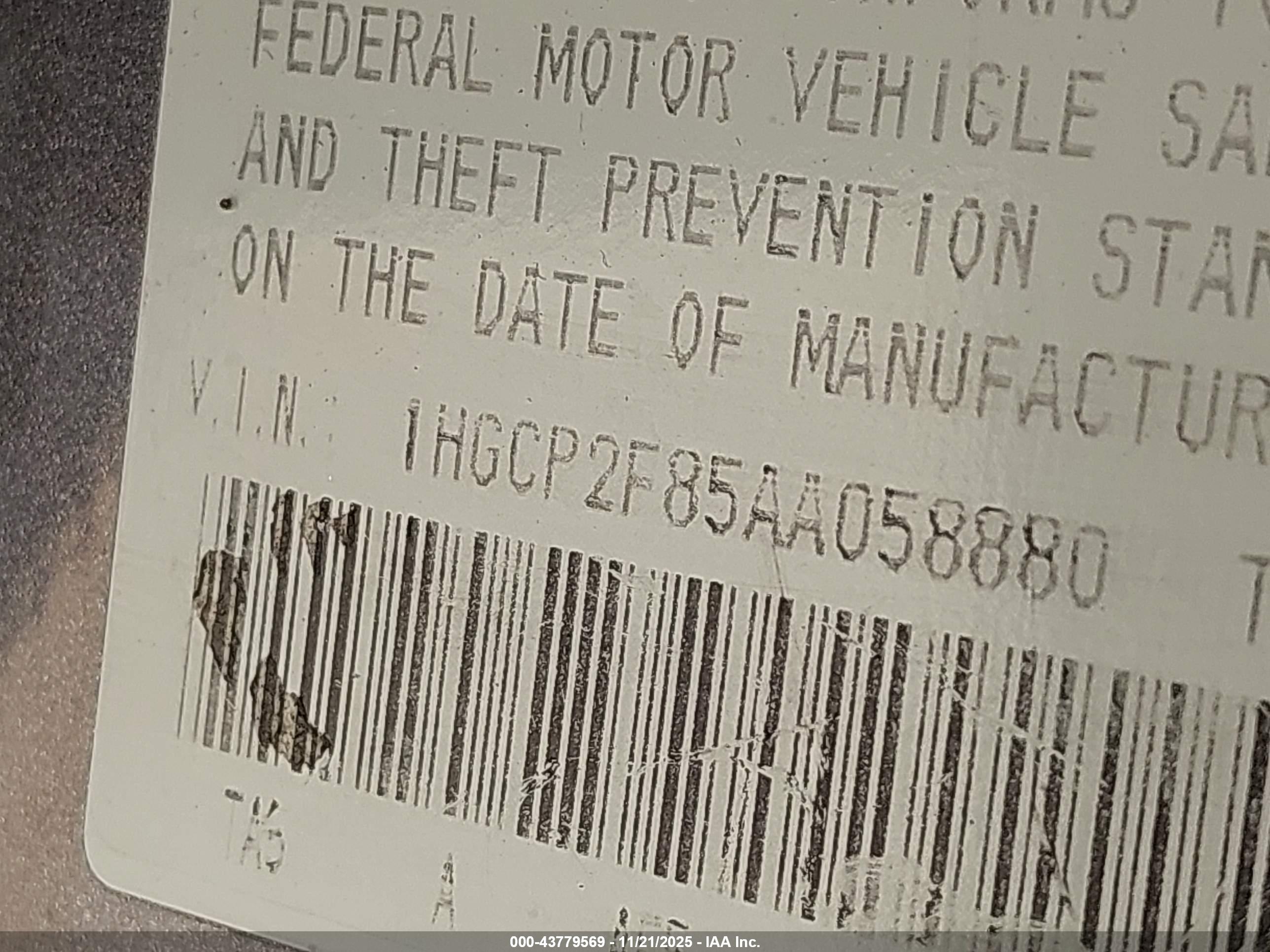 HONDA ACCORD image 9