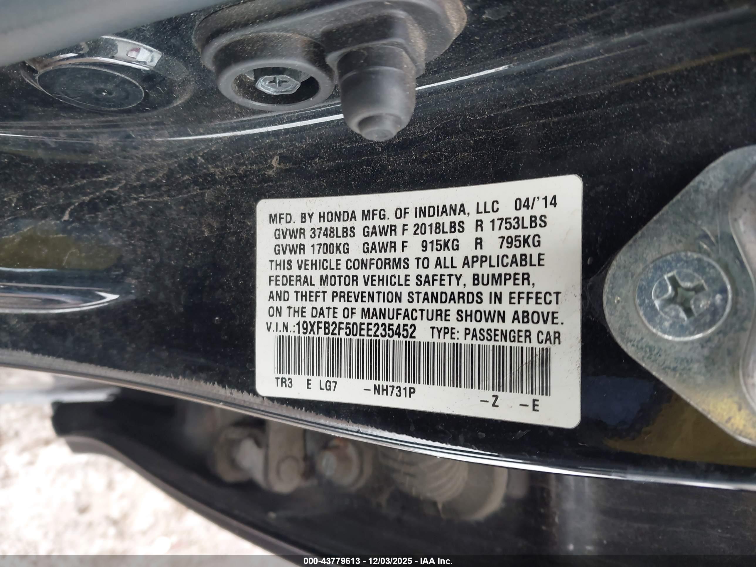 HONDA CIVIC image 9