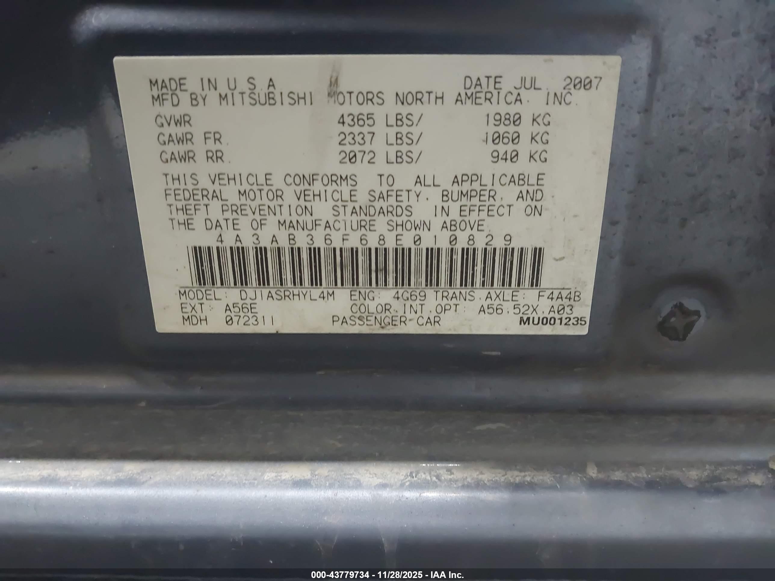 MITSUBISHI GALANT image 9