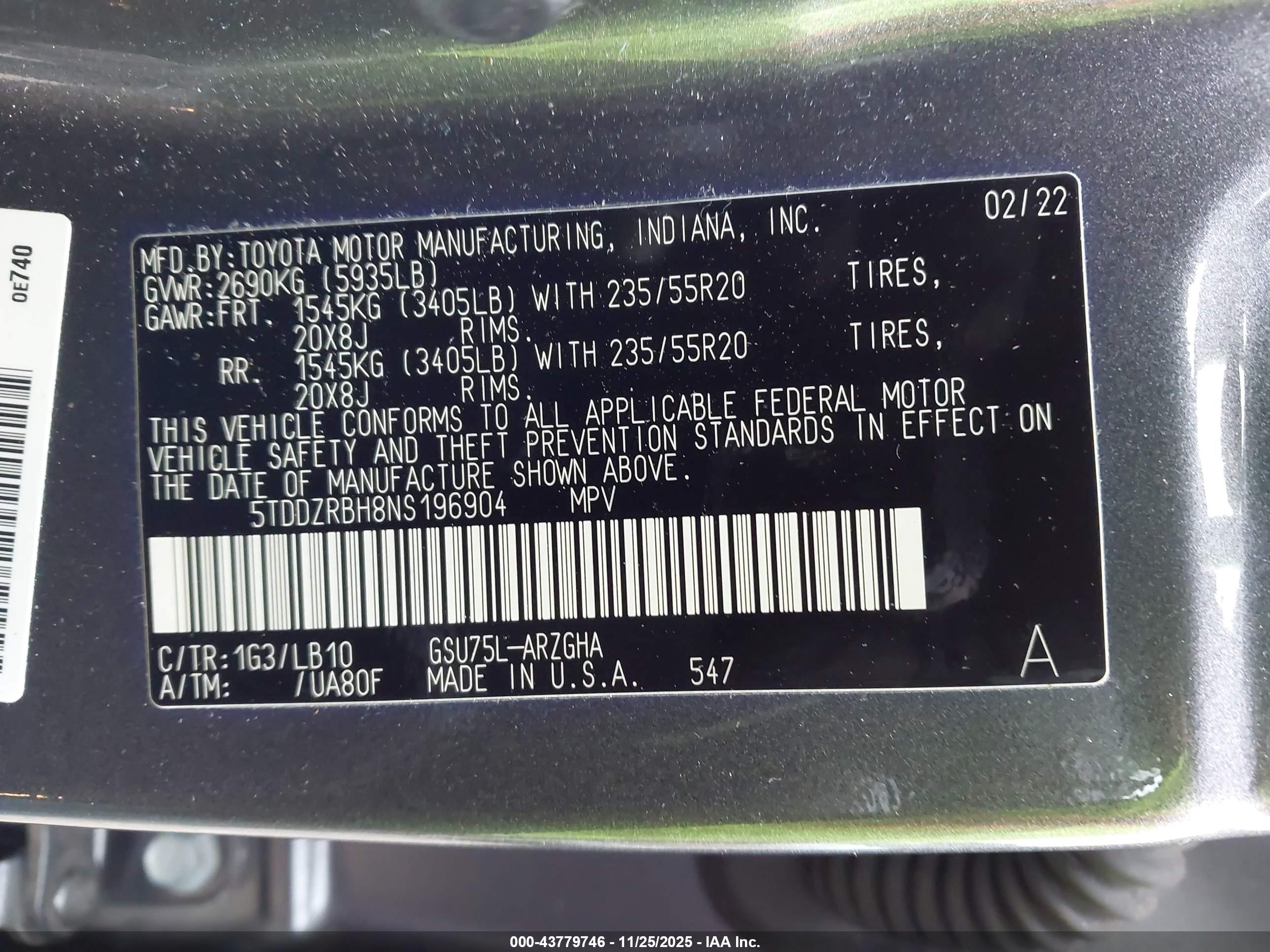 TOYOTA HIGHLANDER image 9