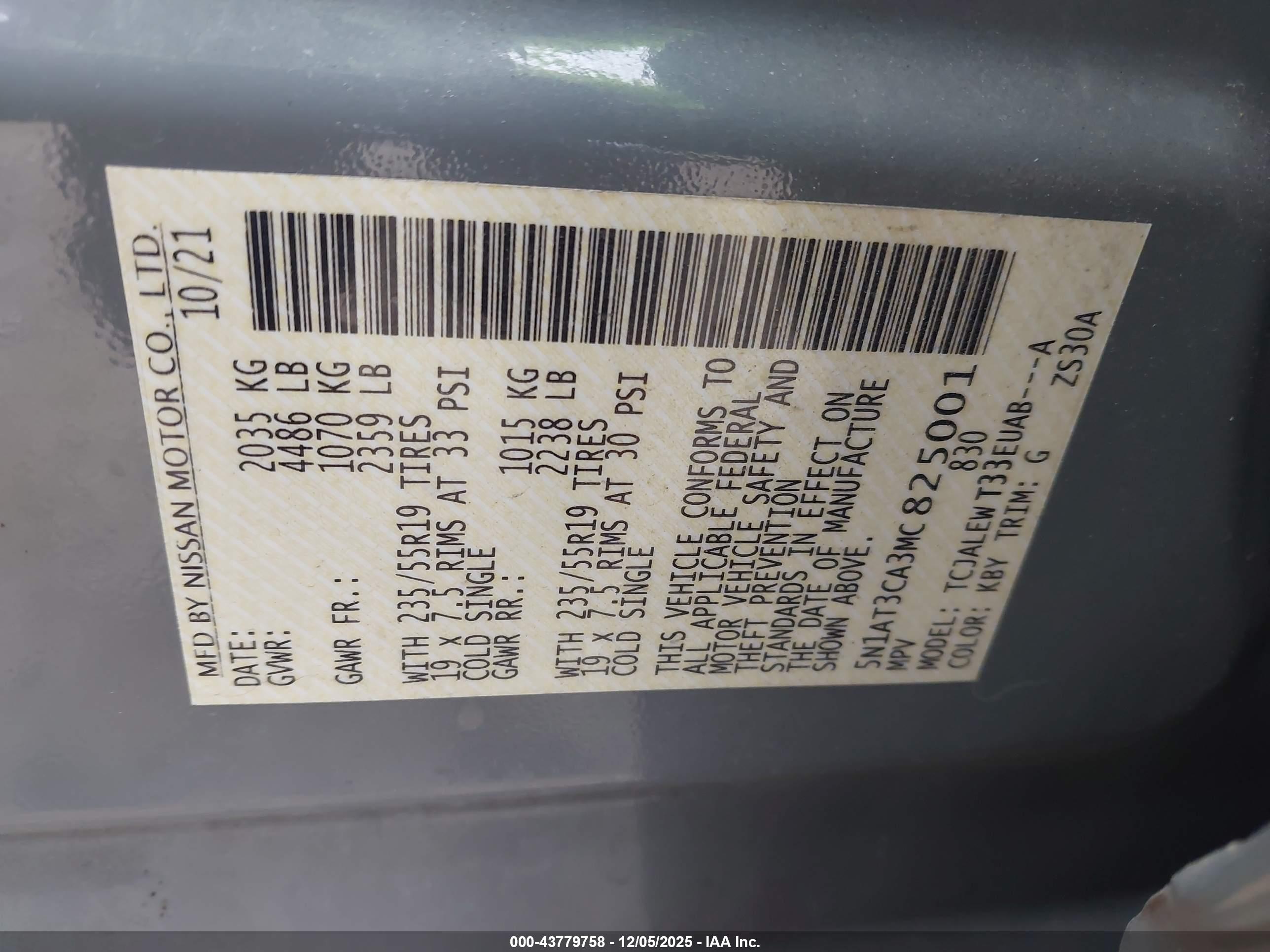 NISSAN ROGUE image 9