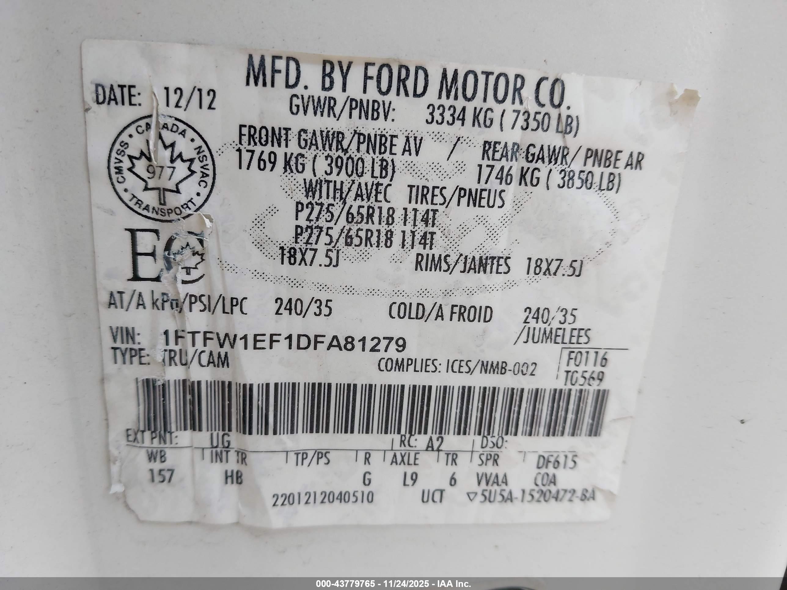FORD F-150 image 9