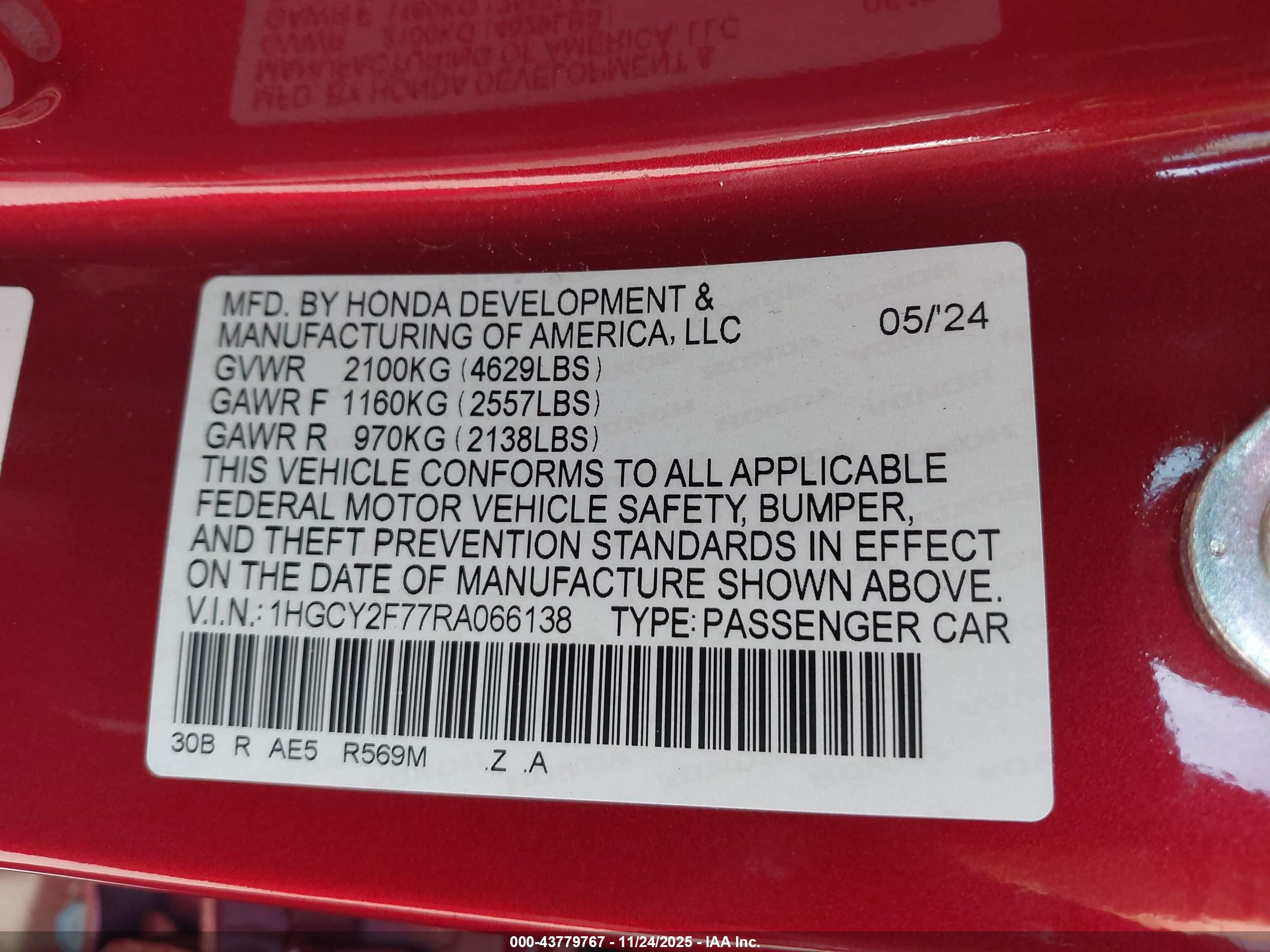 HONDA ACCORD image 9