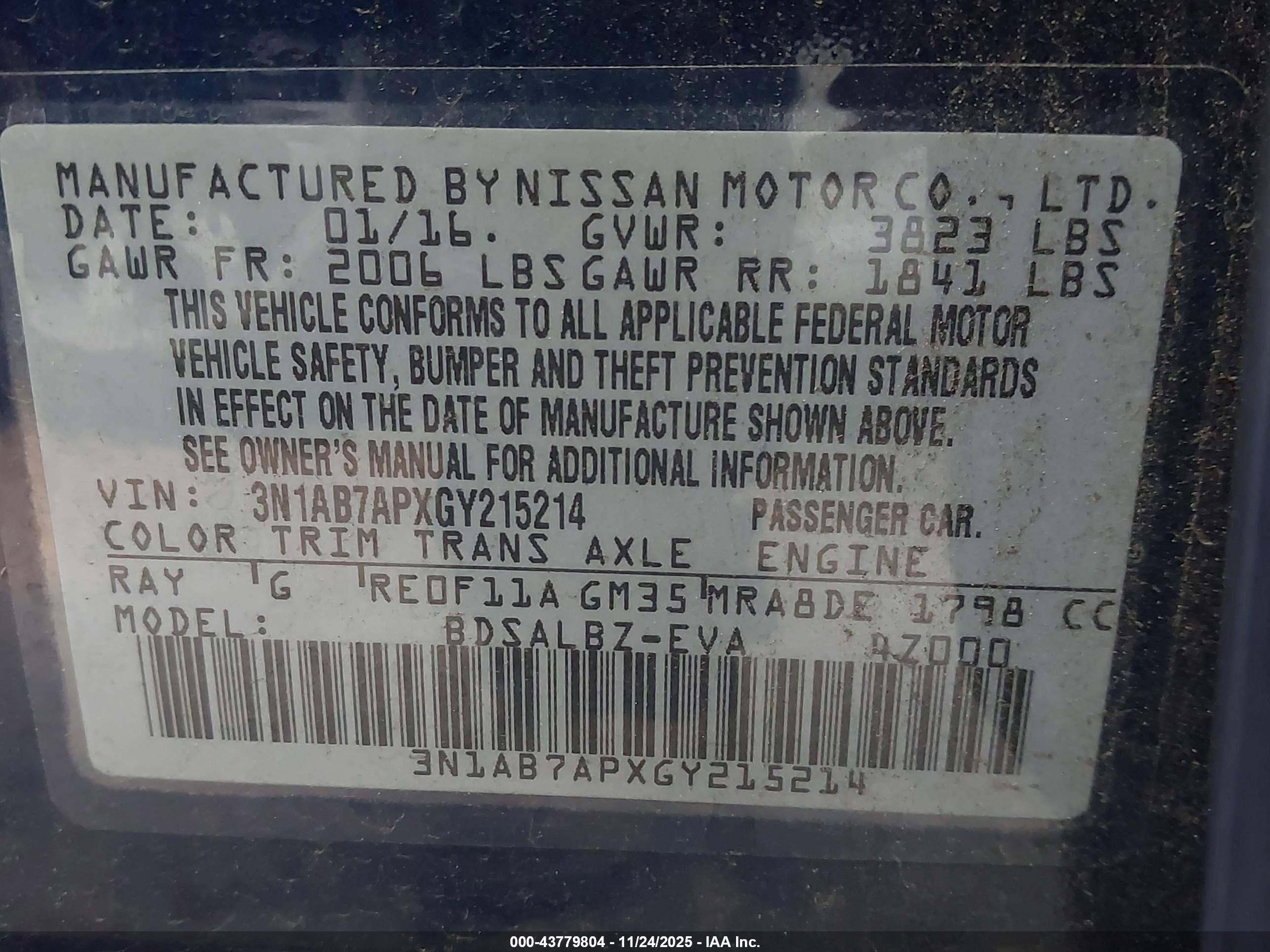 NISSAN SENTRA image 9