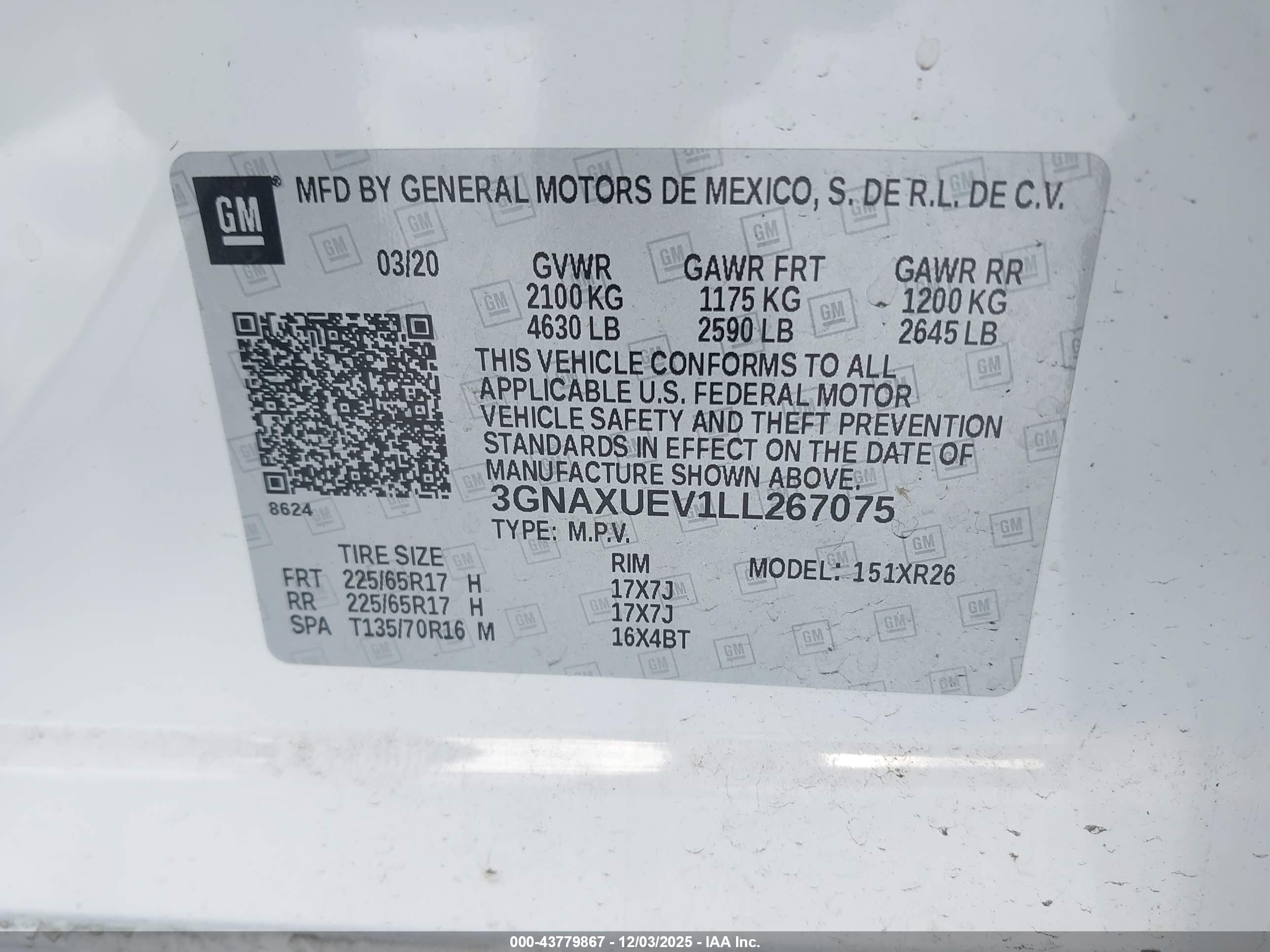 CHEVROLET EQUINOX image 9