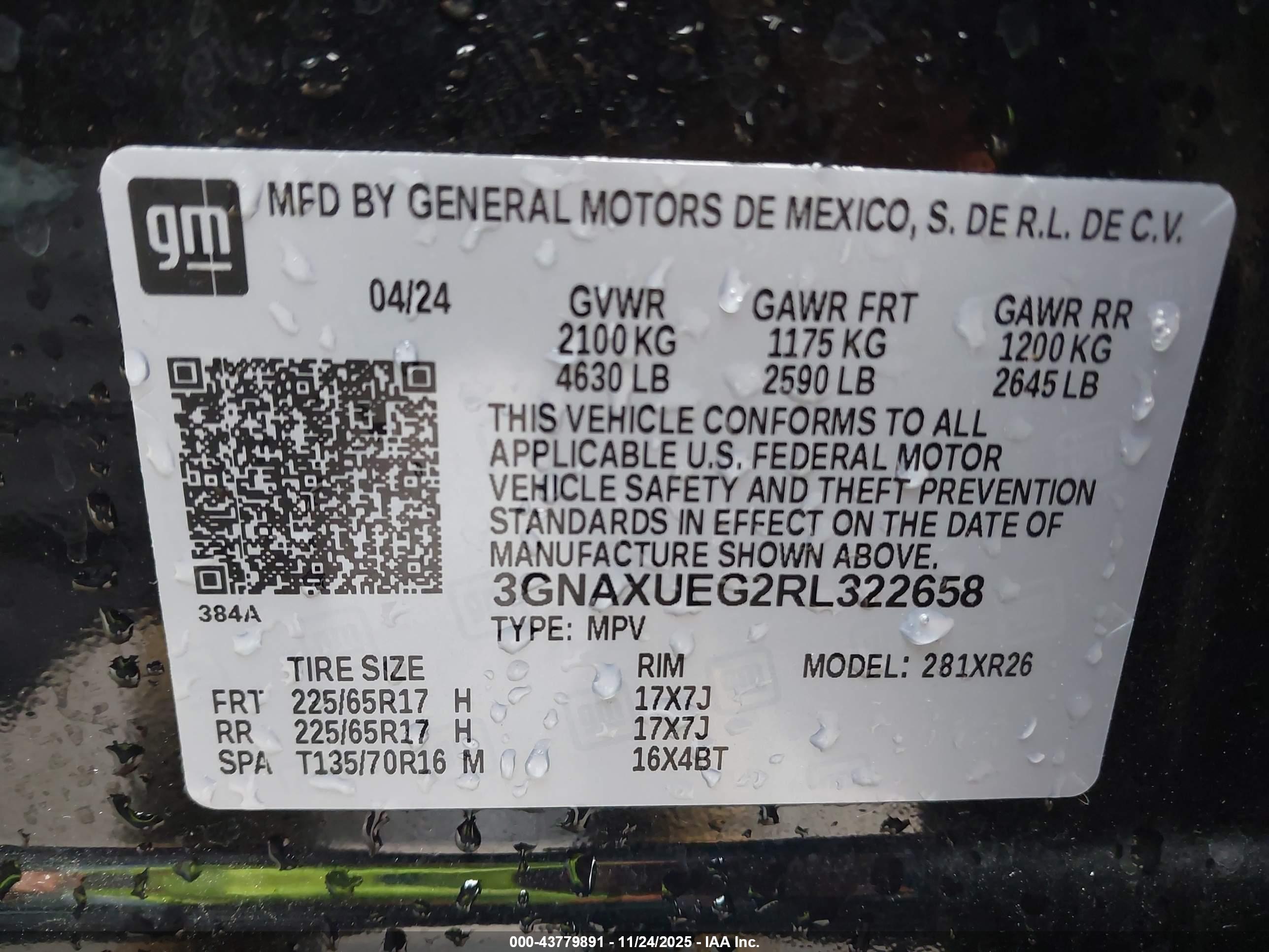 CHEVROLET EQUINOX image 9