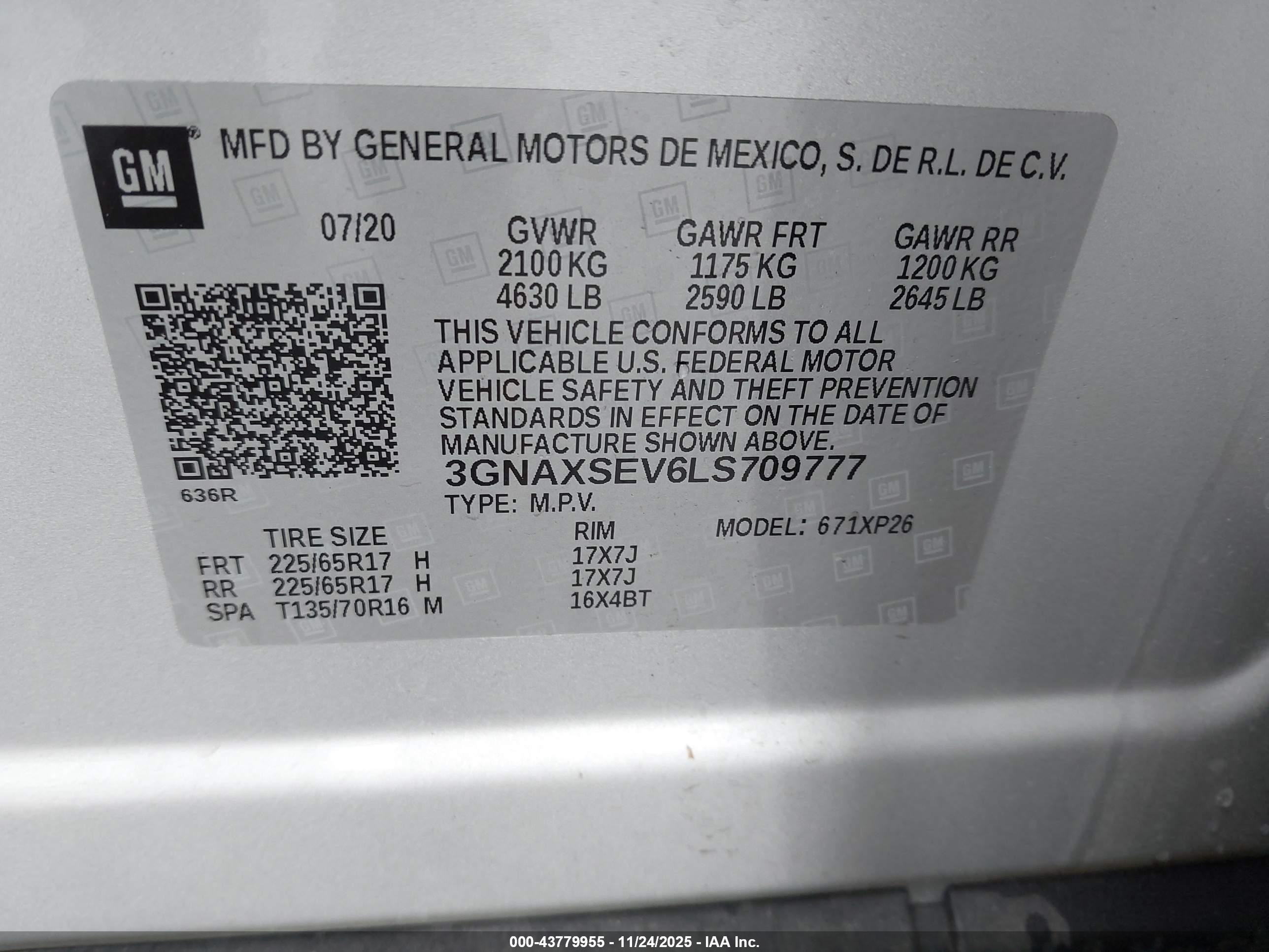 CHEVROLET EQUINOX image 9