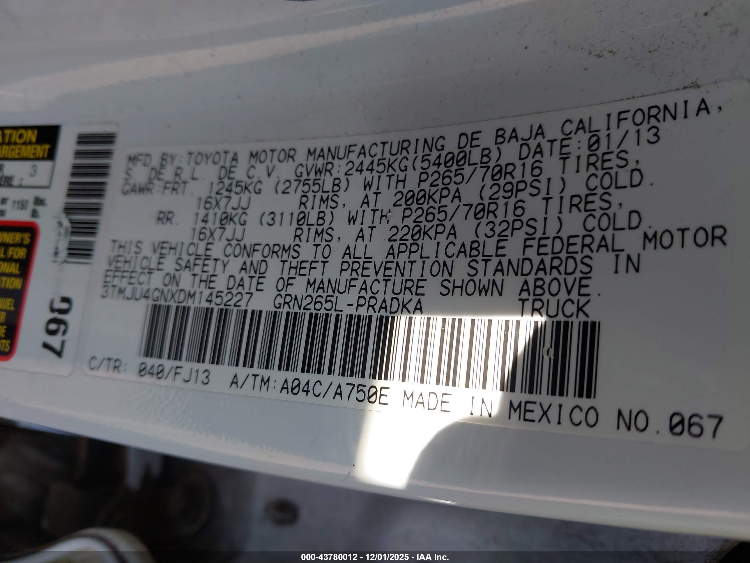 TOYOTA TACOMA image 9