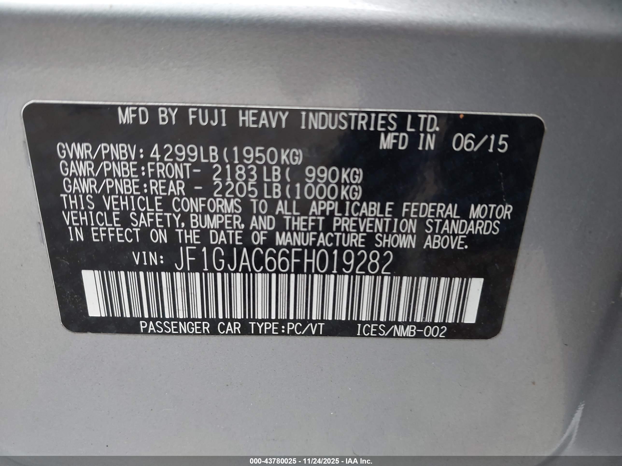 SUBARU IMPREZA image 9
