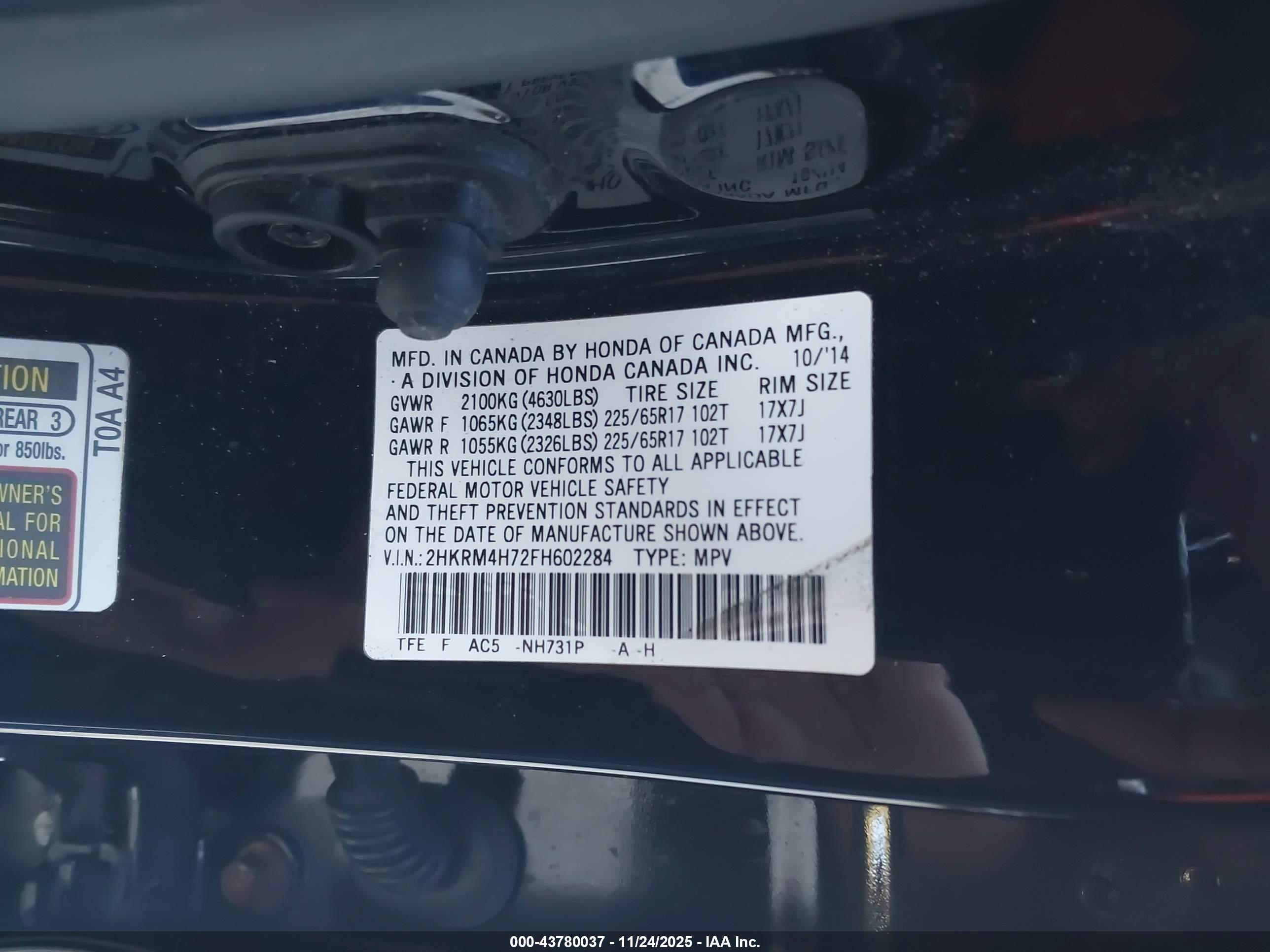 HONDA CR-V image 9