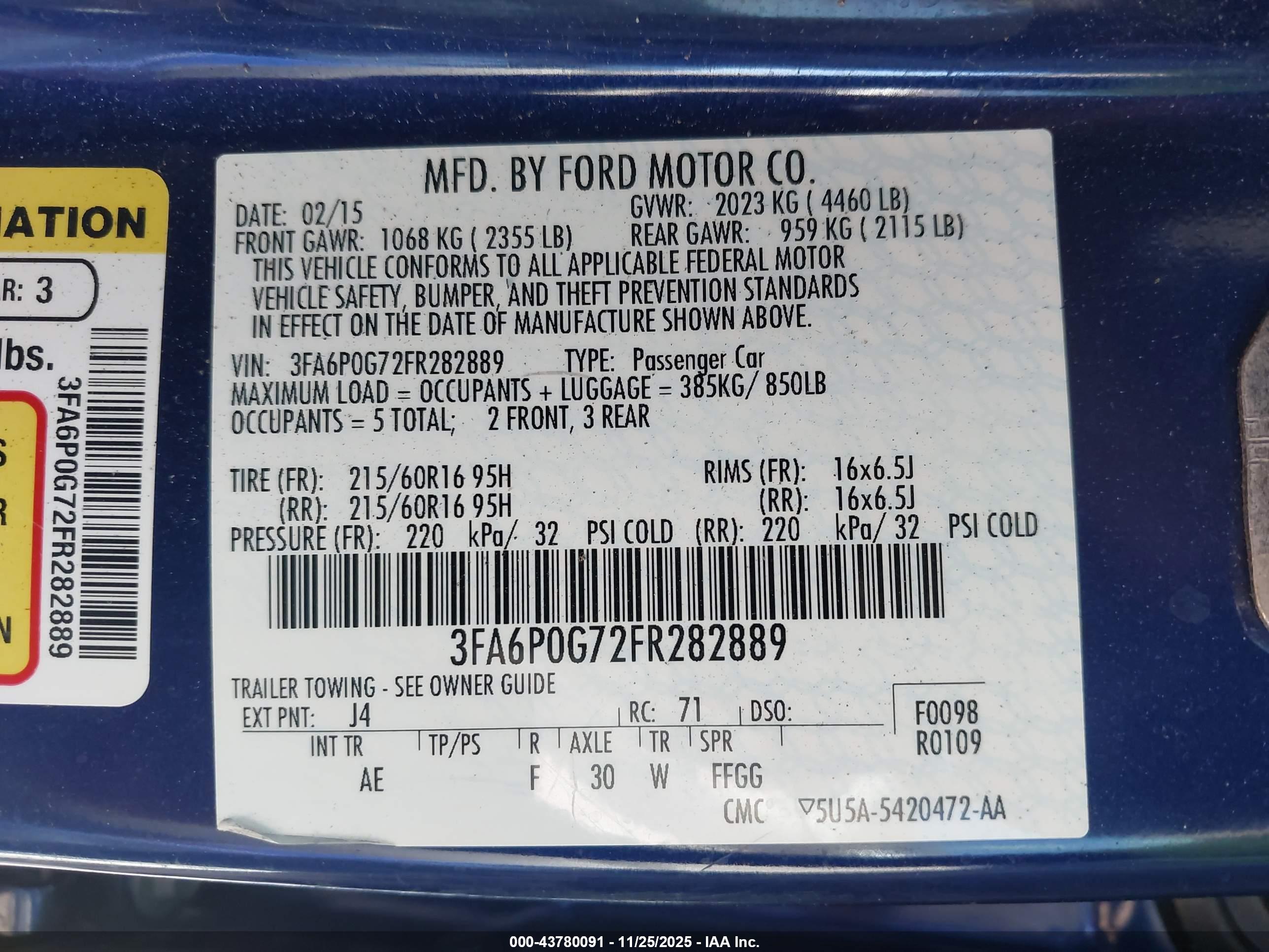 FORD FUSION image 9