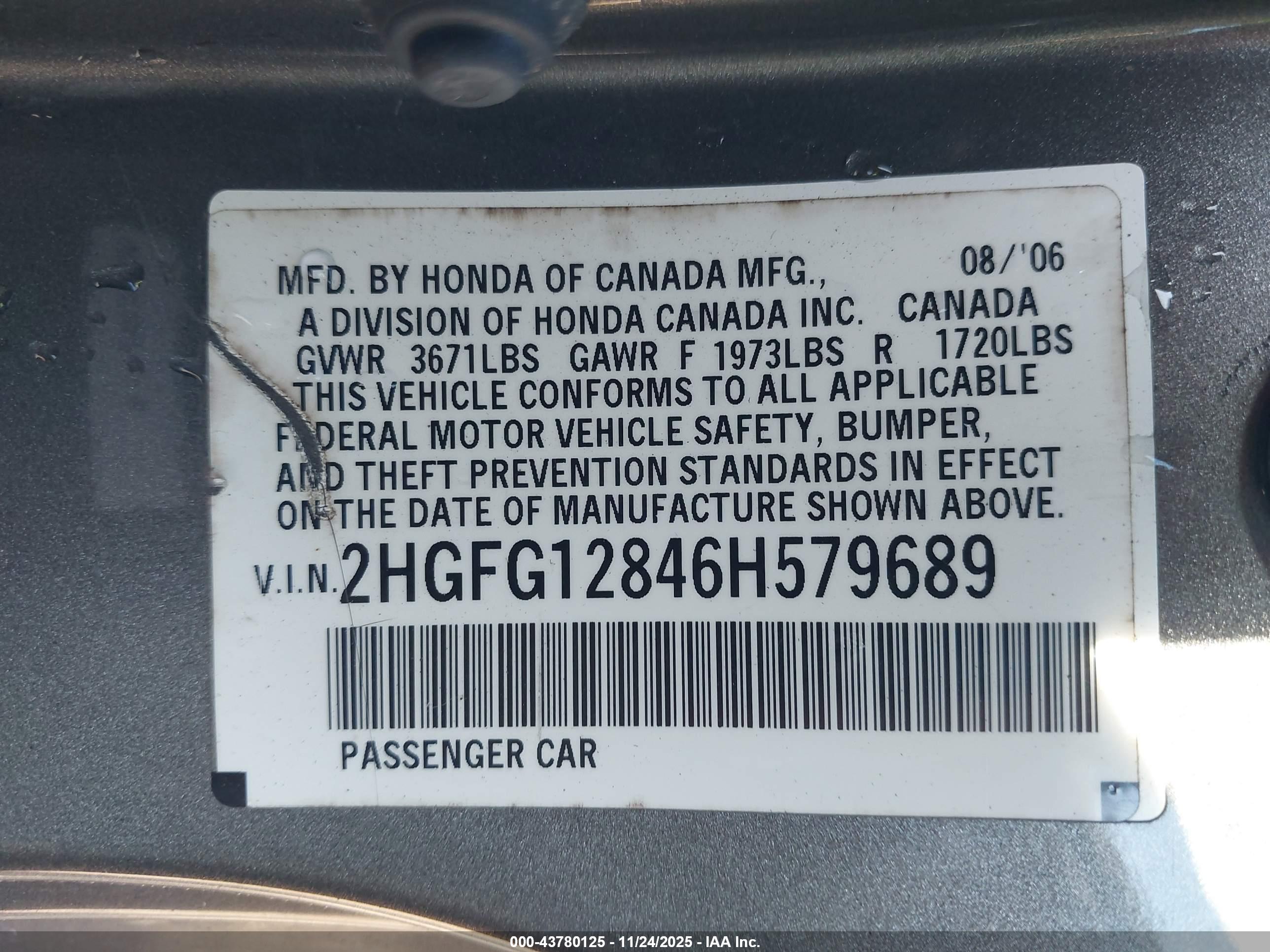 HONDA CIVIC image 9